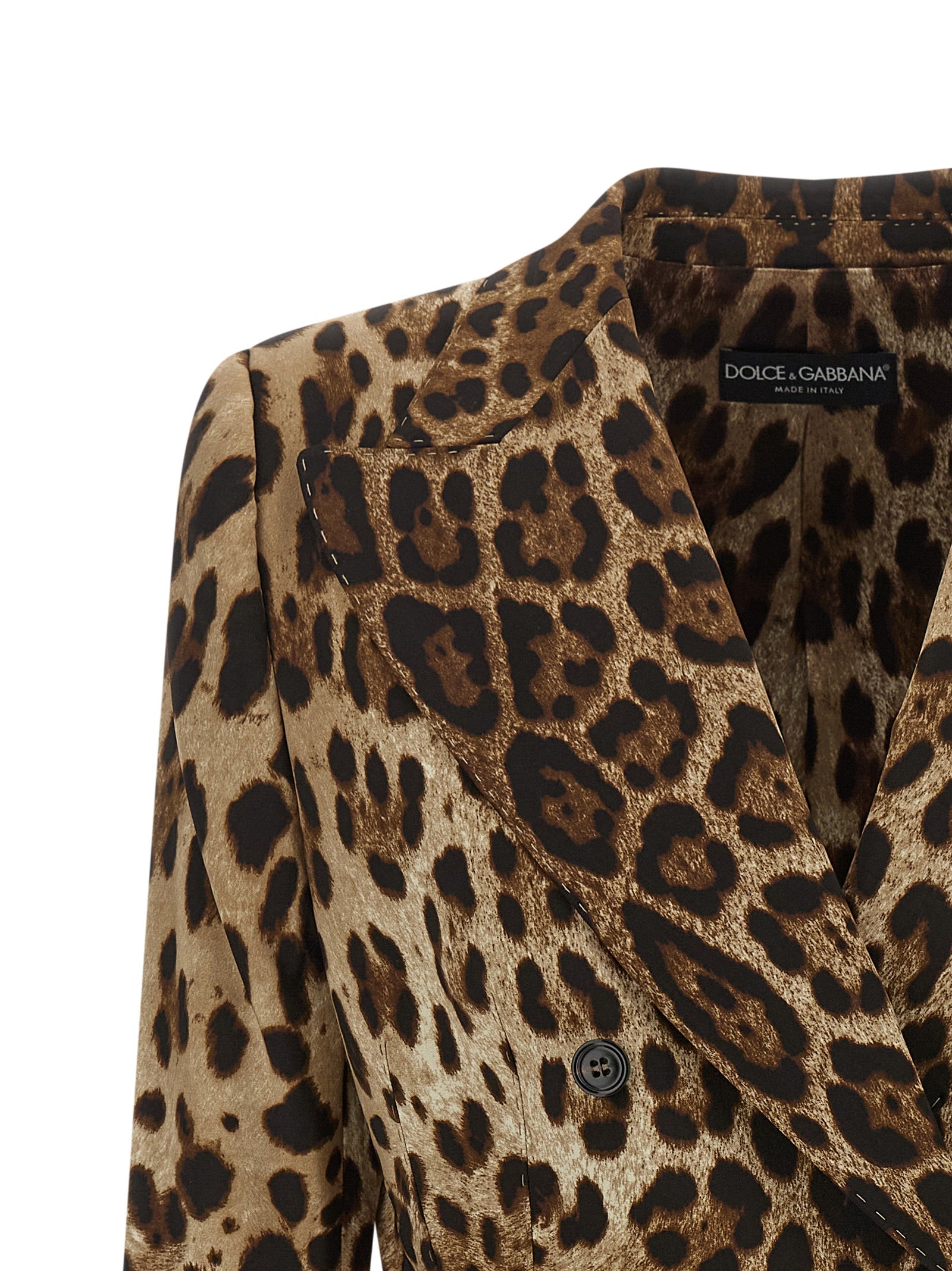 Dolce & Gabbana Brown Wool Blazer - Exquisite Luxury Tailoring
