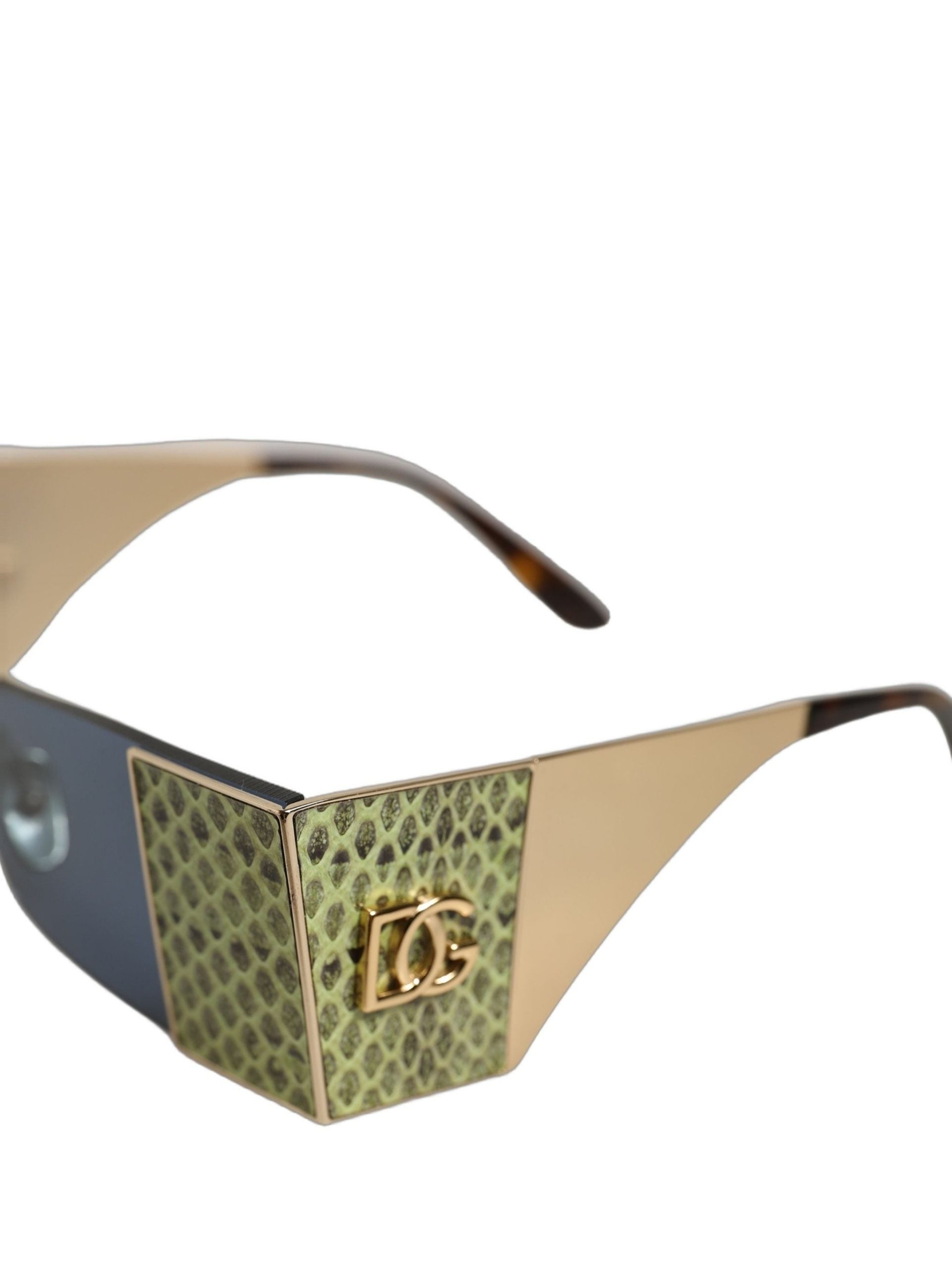 Dolce & Gabbana DG2263 Snakeskin Frame Sunglasses for Luxe Elegance