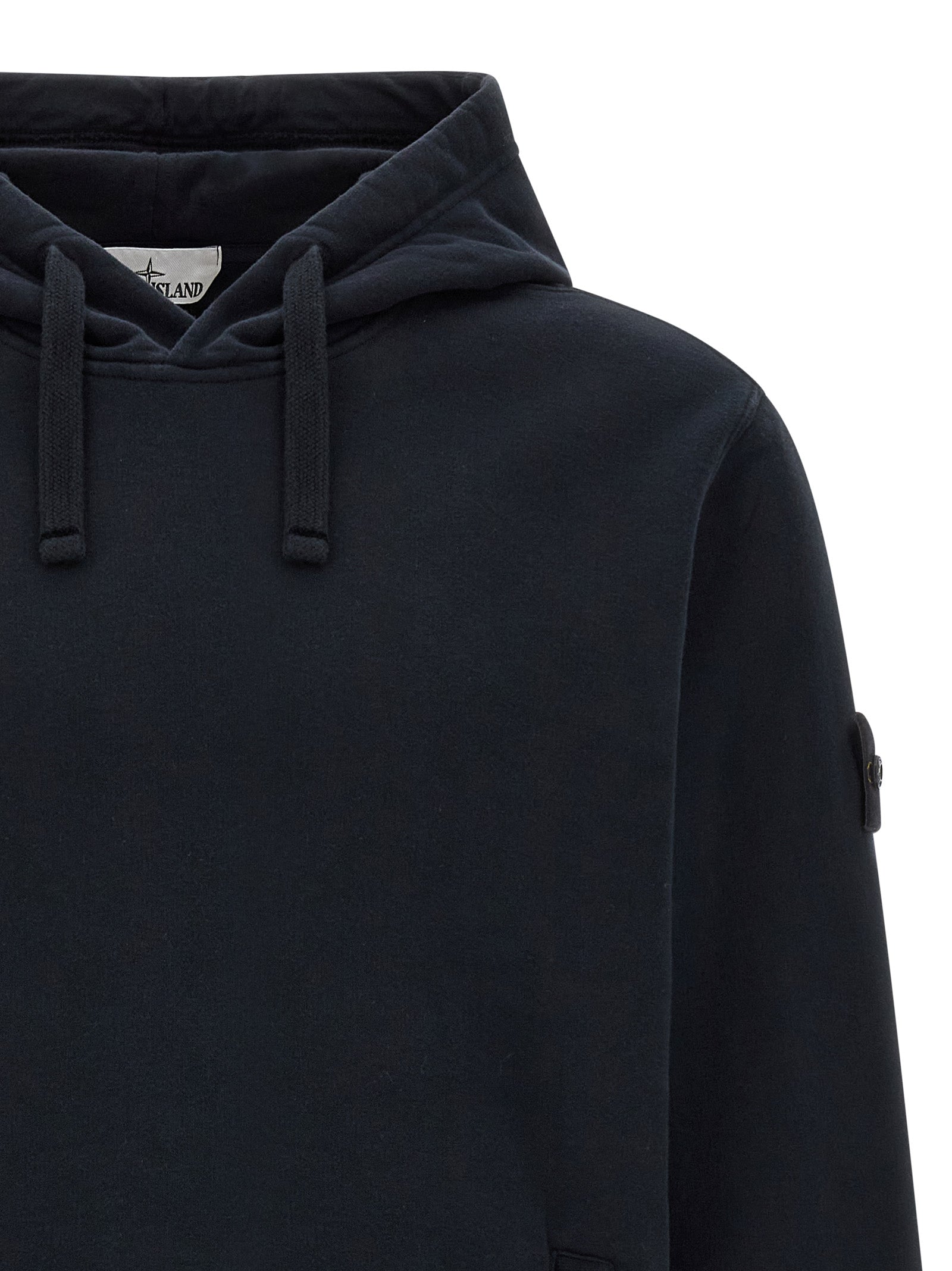 Stone Island Blue Cotton Sweatshirt - Elevate Your Luxury Wardrobe