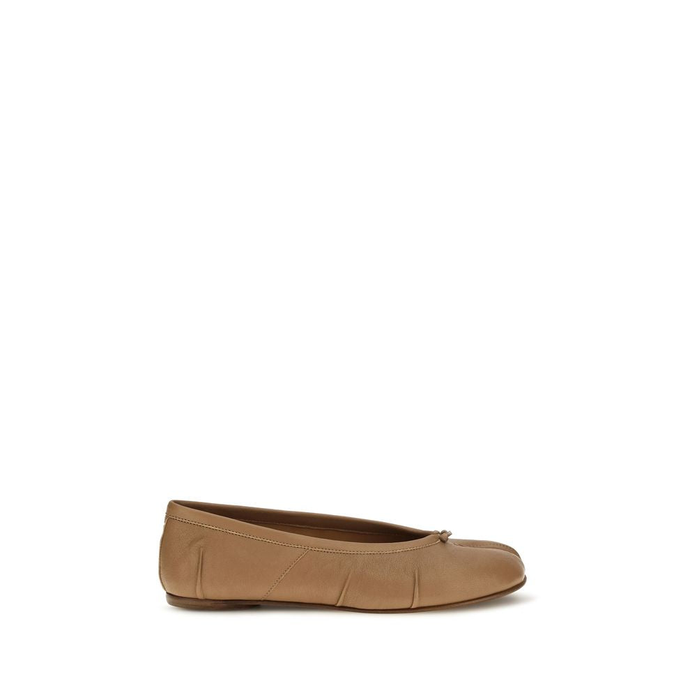 Maison Margiela Tabi Ballet Flats - Timeless Luxury in Beige