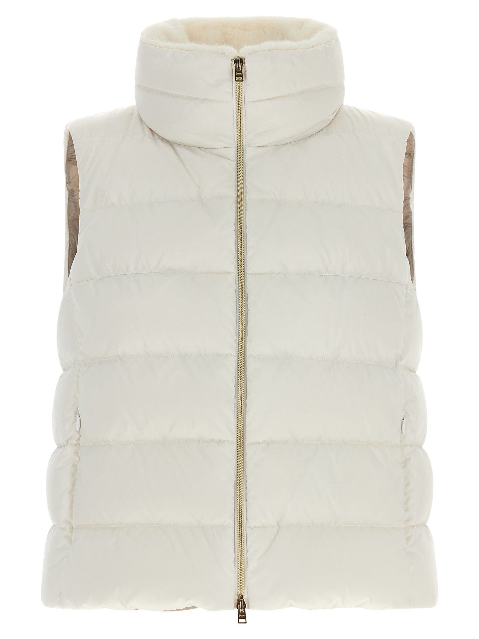 Herno White Sleeveless Jacket - Elevate Your Luxe Wardrobe