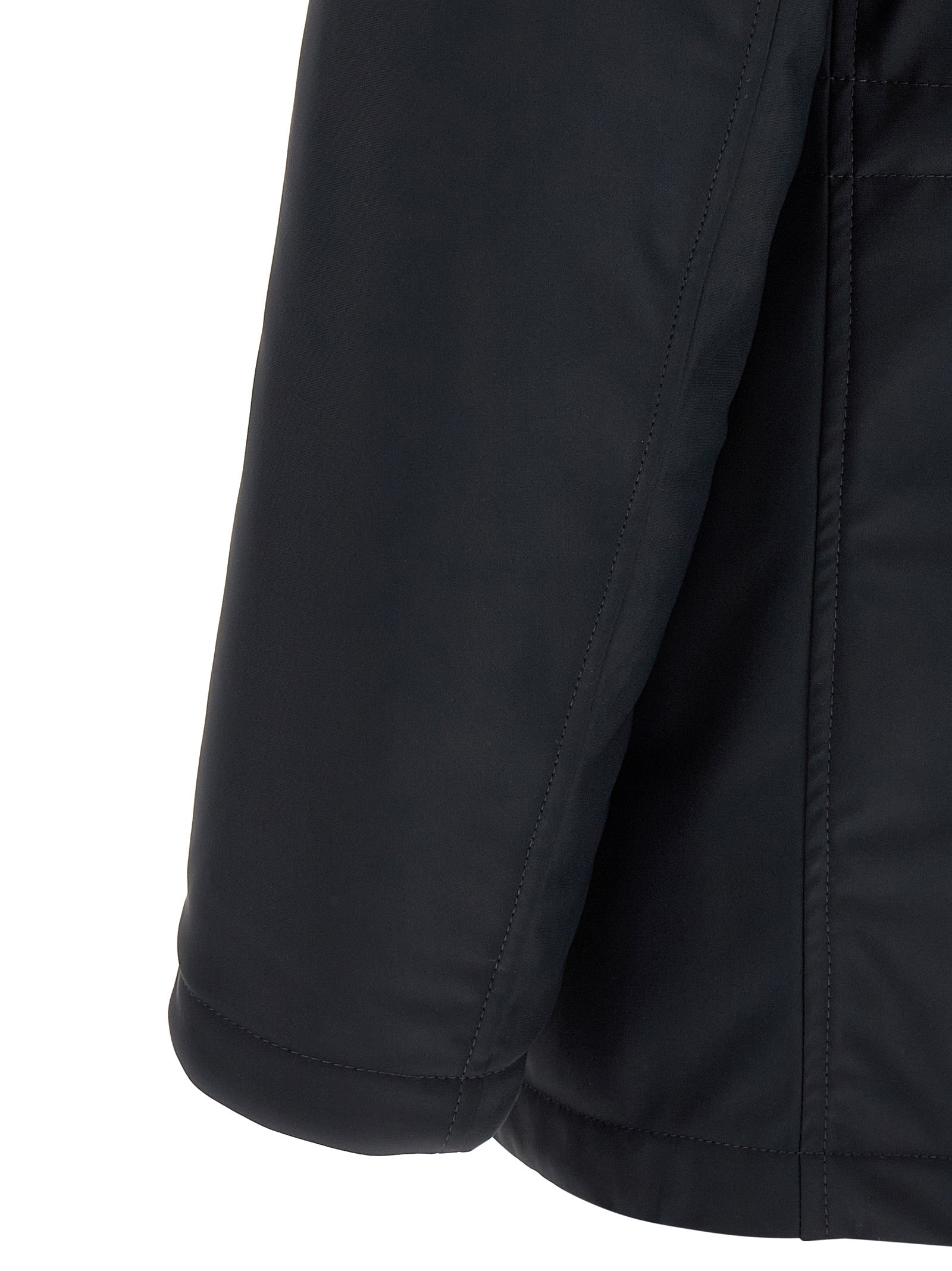 Herno Blue Polyamide Full-Length Jacket - Timeless Luxury Elegance