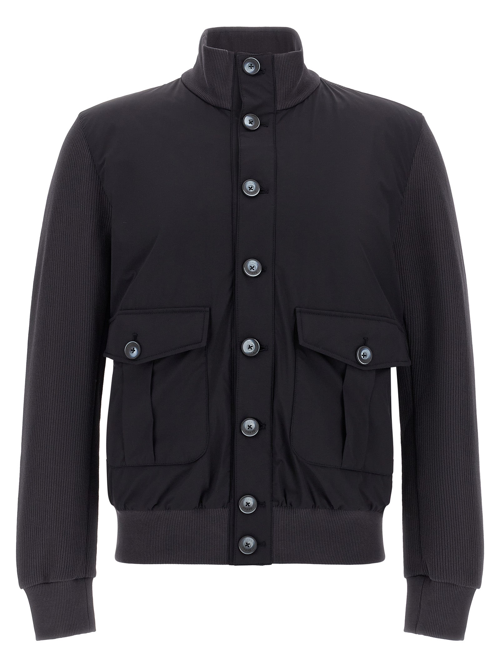 Herno Blue Cotton Jacket - Elevate Your Wardrobe with Luxury