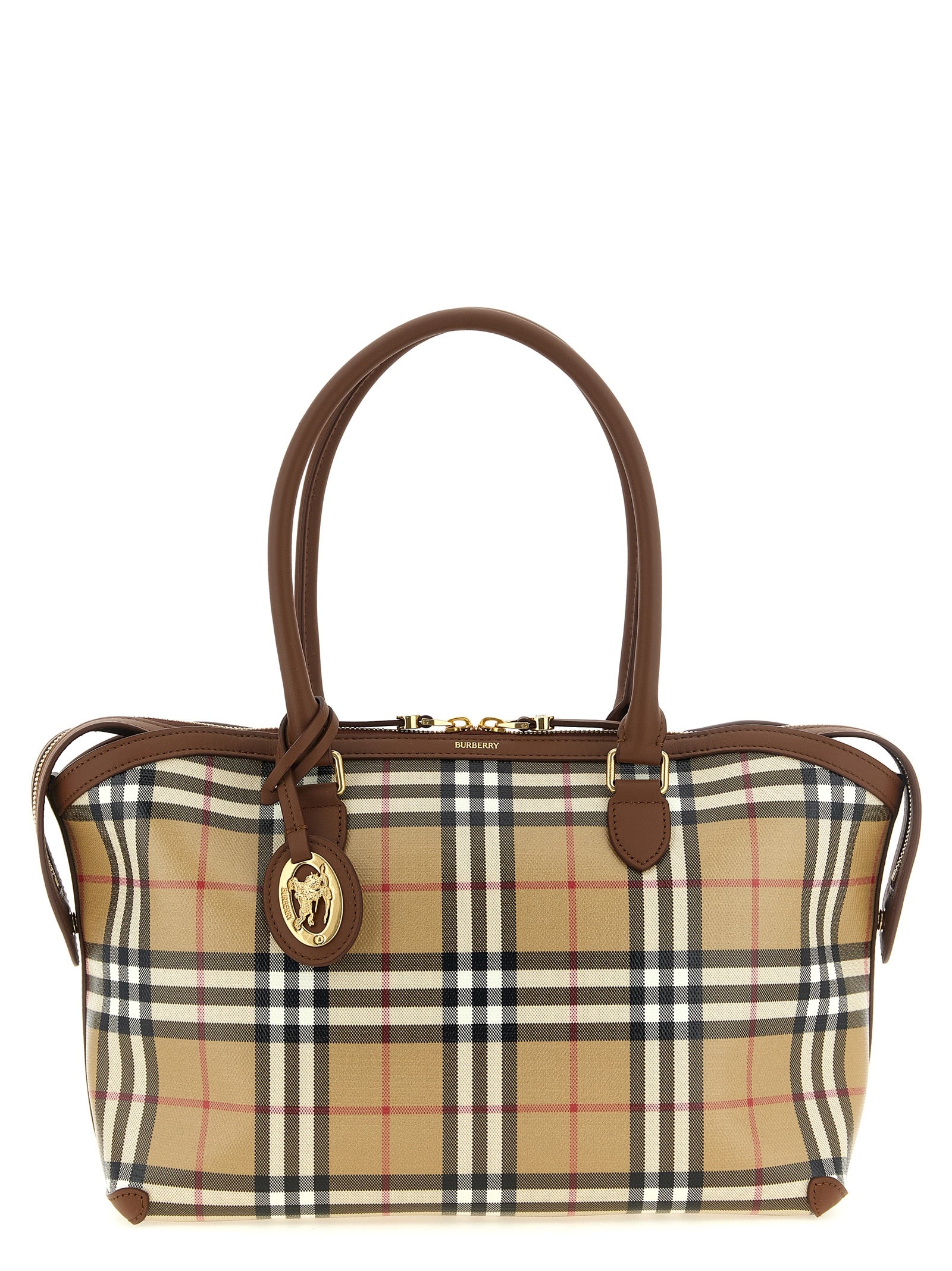 Burberry Small Tote Bag - Timeless Luxury in Archive Beige