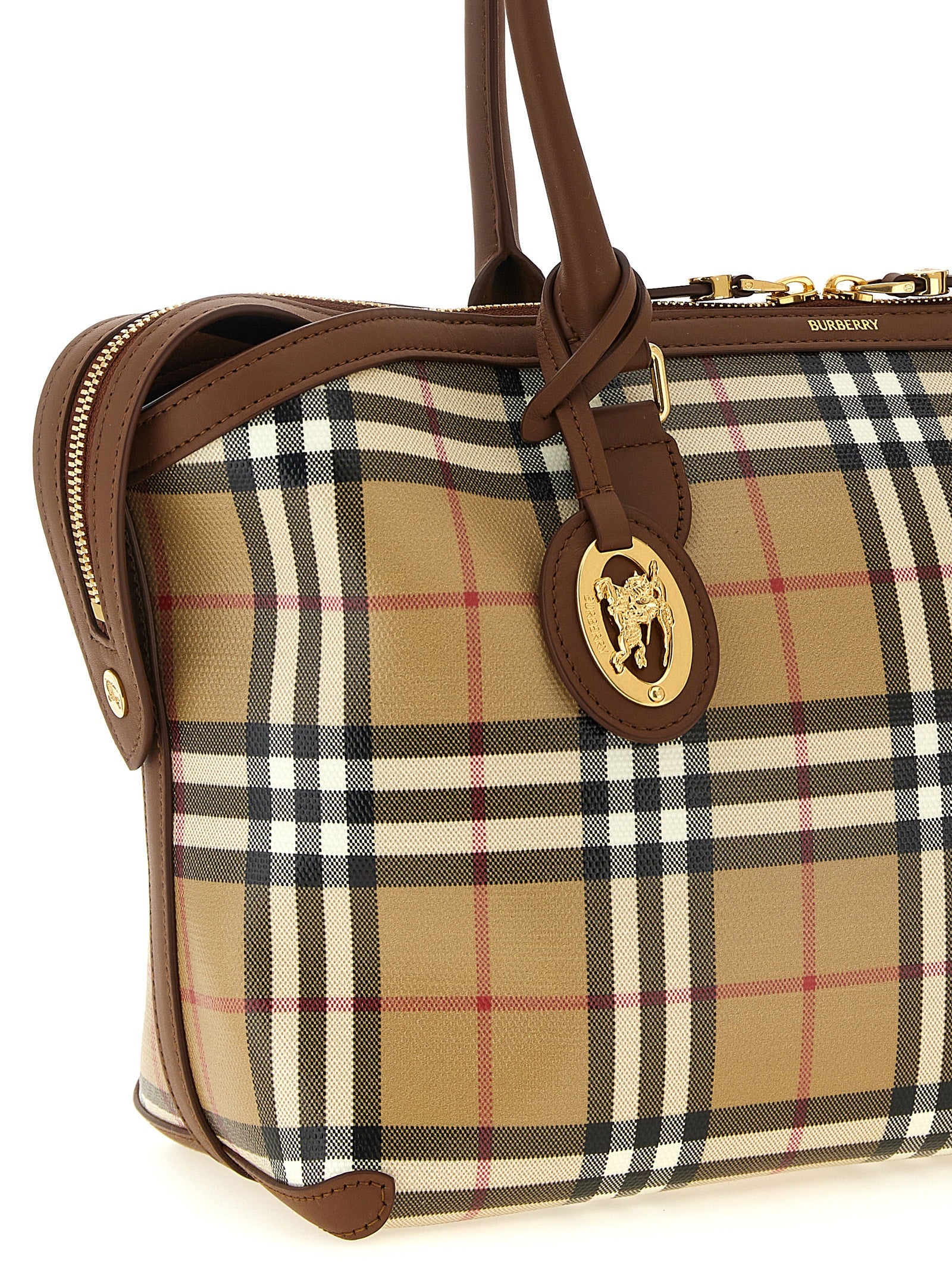 Burberry Small Tote Bag - Timeless Luxury in Archive Beige