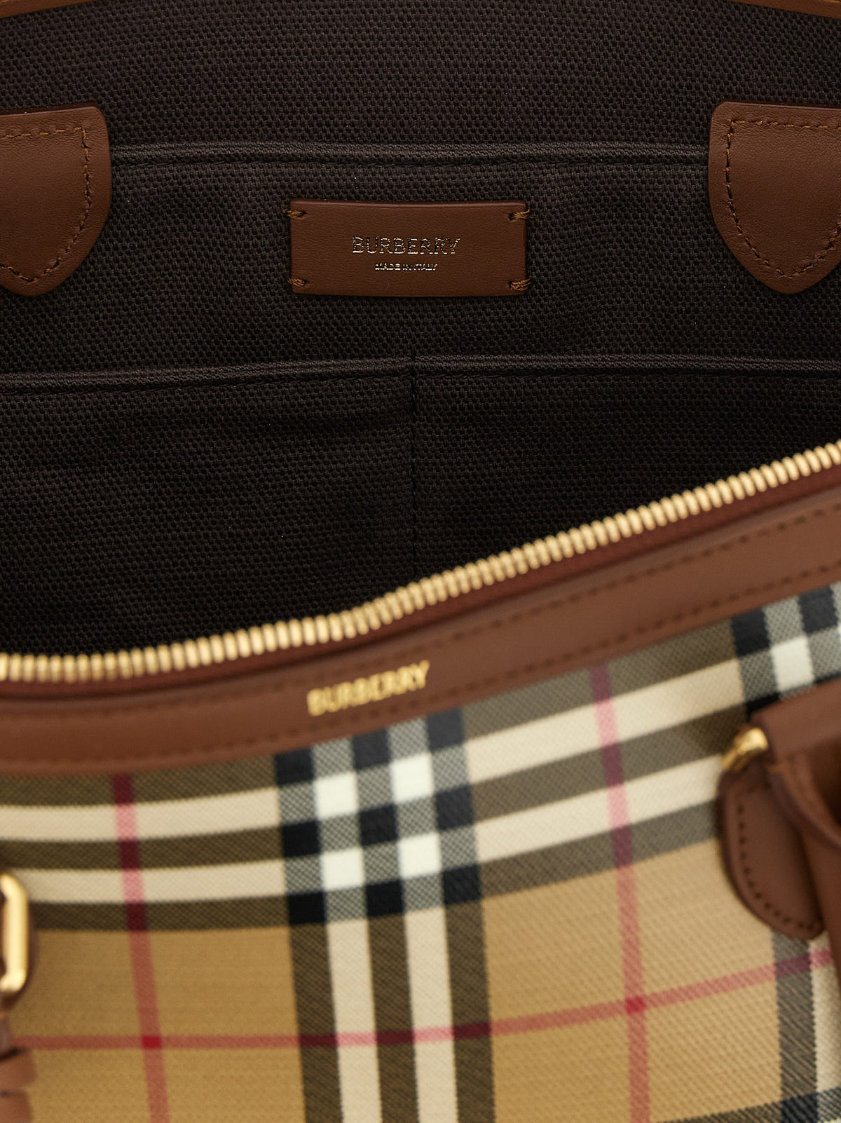 Burberry Beige Cotton Tote Bag - Timeless Luxury Redefined