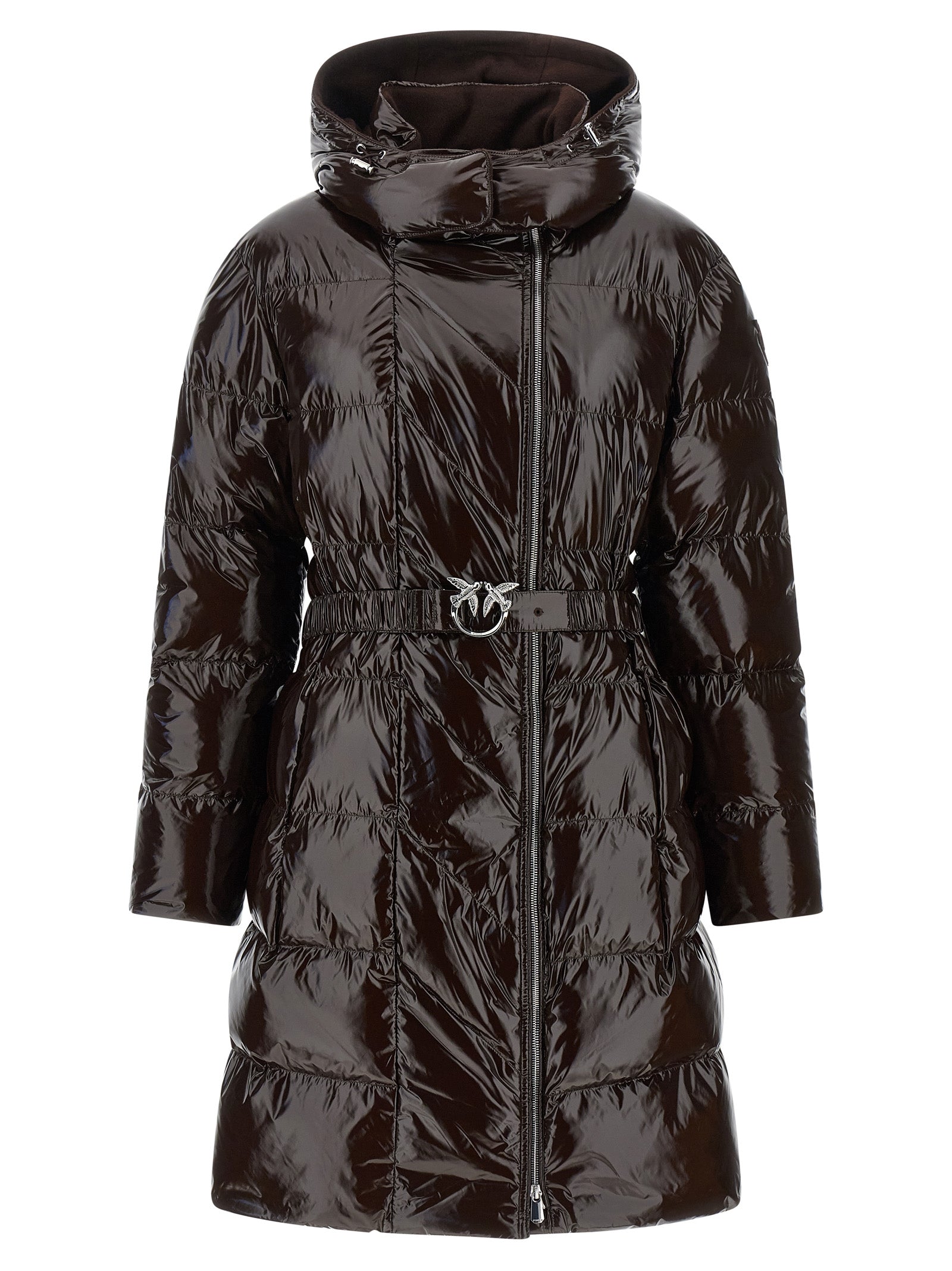 PINKO Full-Length Down Jacket - Elevate Your Winter Elegance