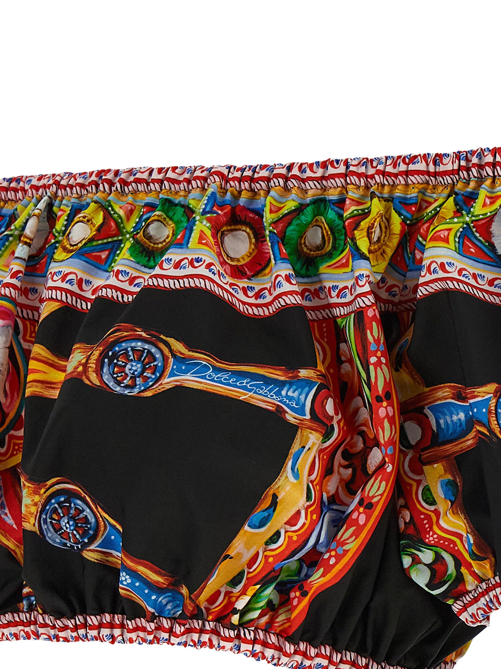 Dolce & Gabbana Multicolor Cotton Pattern Shirt - Exquisite Elegance