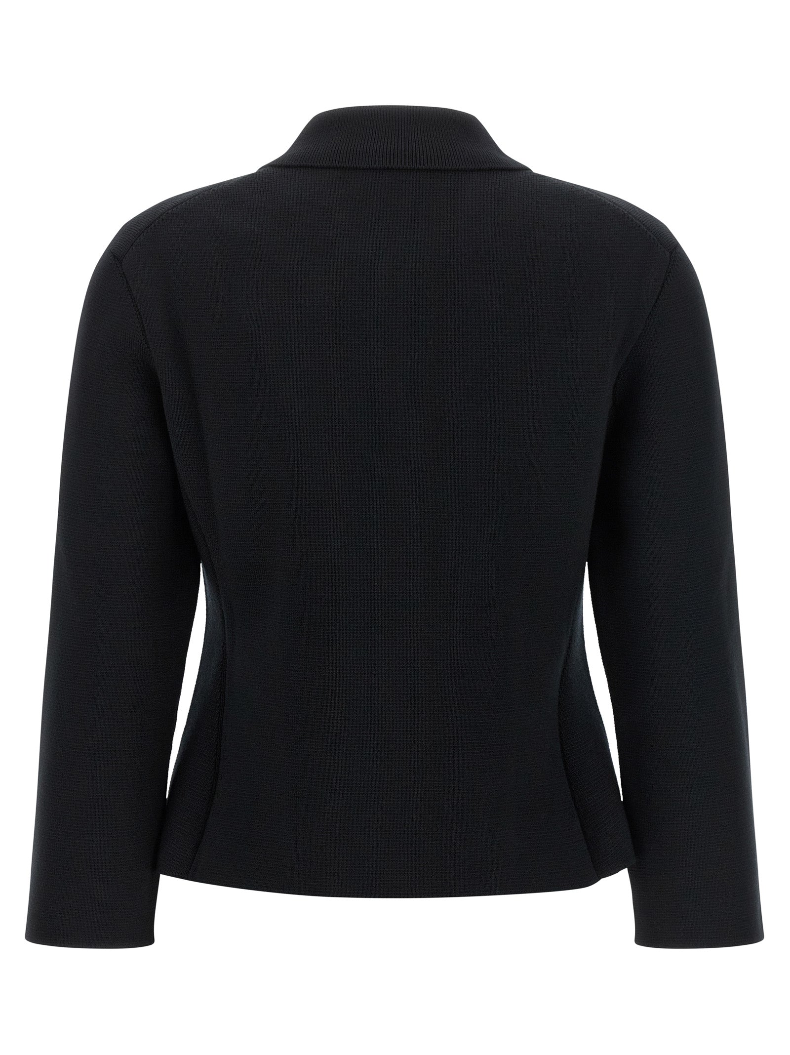 Saint Laurent Black Wool Cardigan - Timeless Luxury Elegance