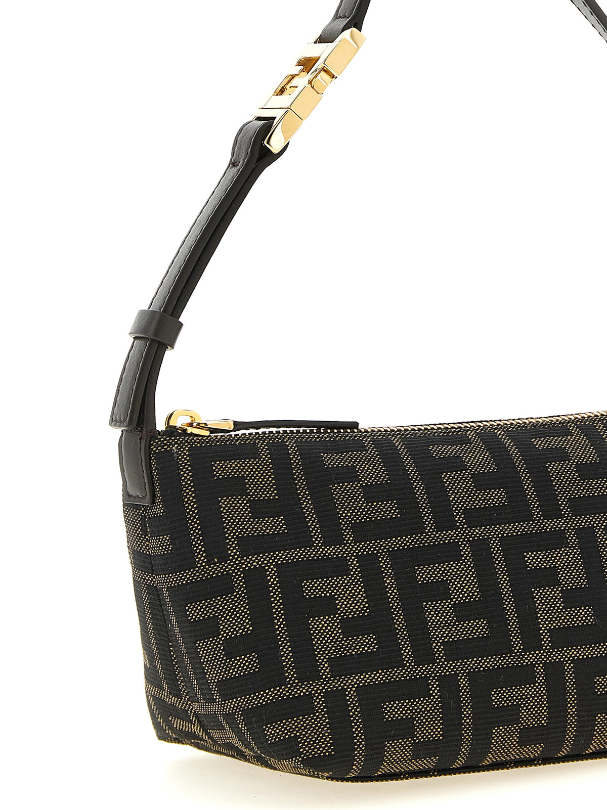 Fendi Brown Polyester Clutch Bag - Timeless Luxury Accessory