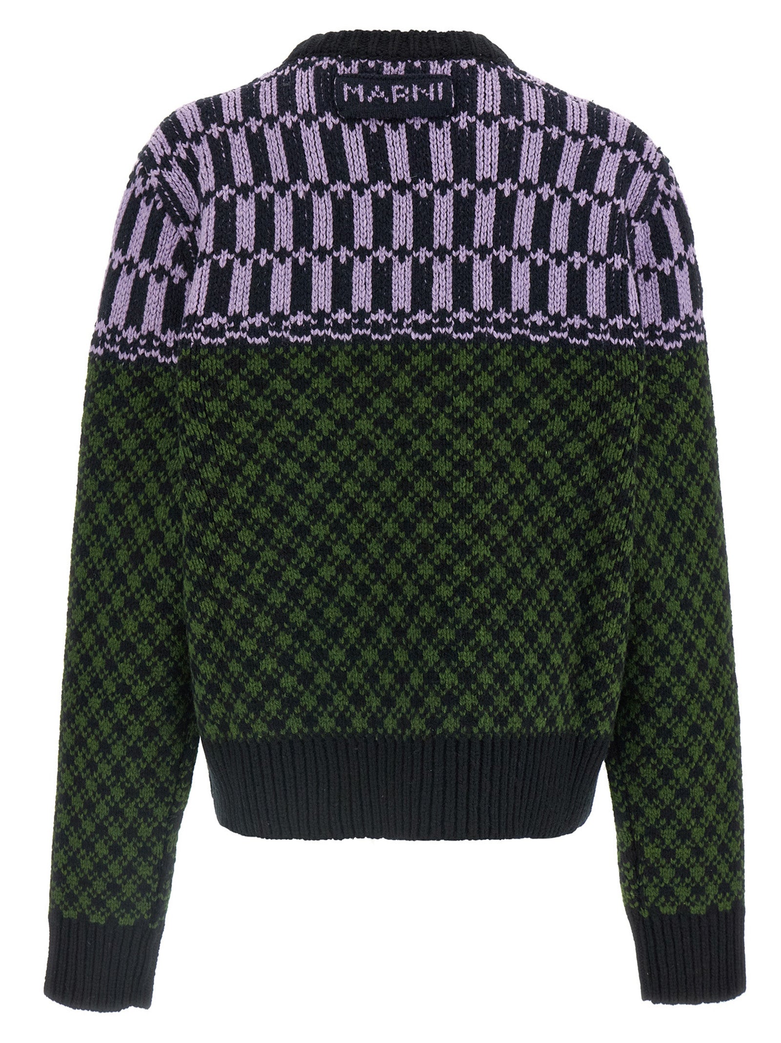 Marni Multicolor Wool Cardigan - Exquisite Luxury Knitwear