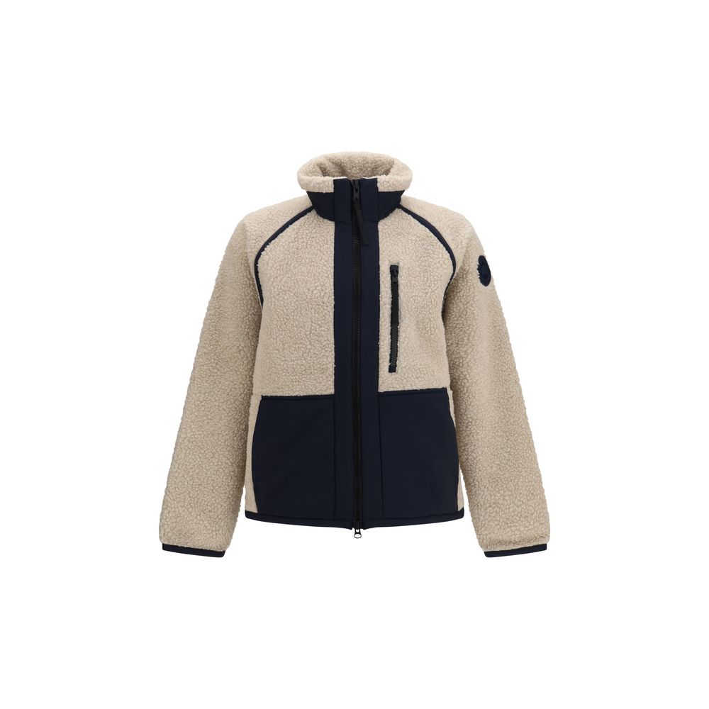 Canada Goose Beige Wool Oves Aries Shell Jacket - Luxurious Warmth