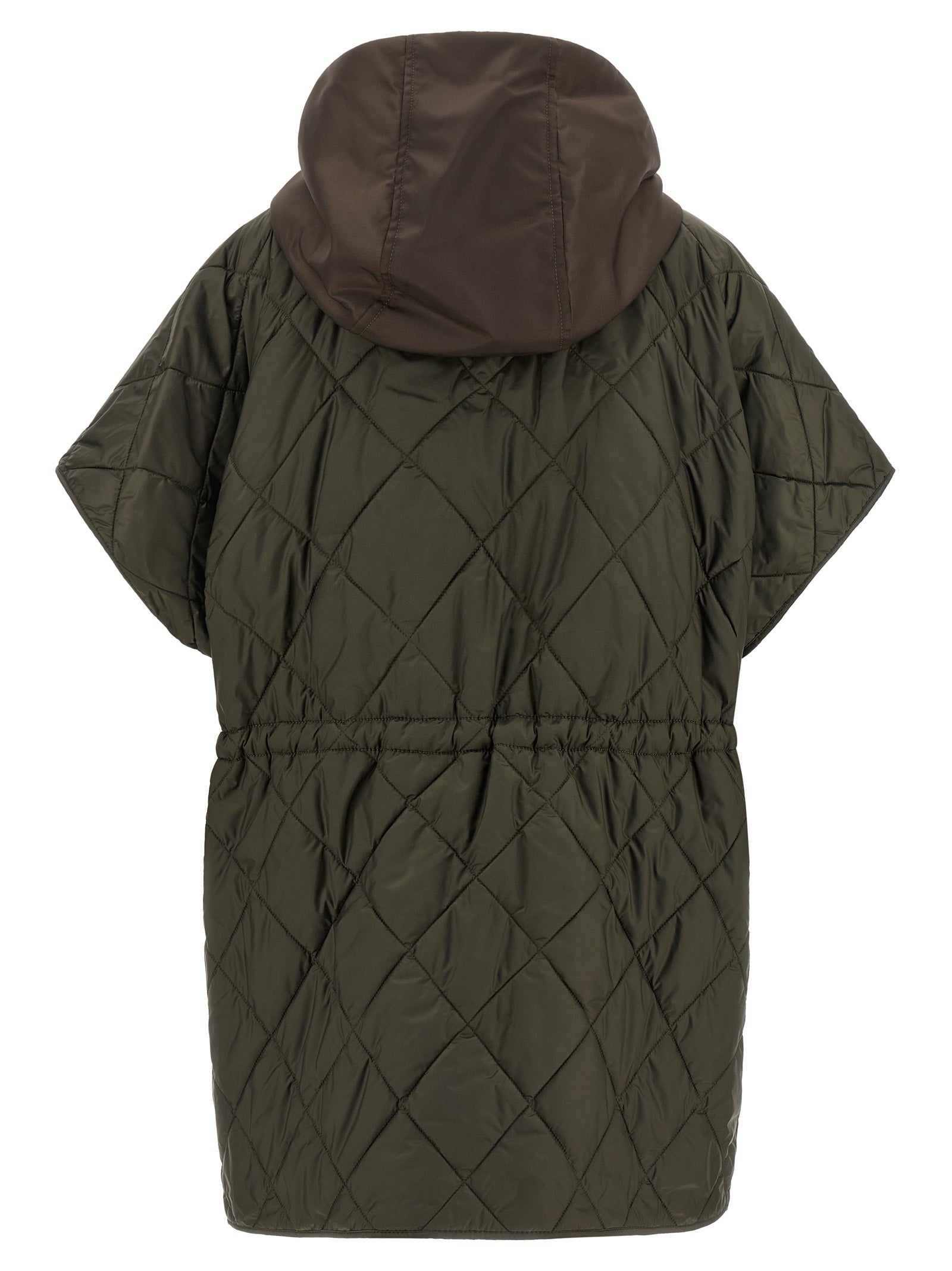 Discover the Orgiano padded vest by WEEKEND MAX MARA, a stunning blend of water-repellent elegance and diamond-quilted luxury, perfect for the modern urbanite.