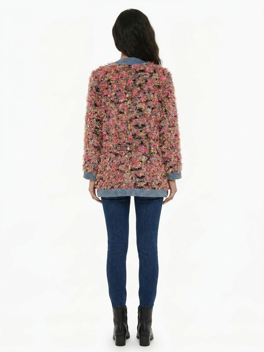 Dolce & Gabbana Multicolor Denim Jacket - Avant-Garde Luxury