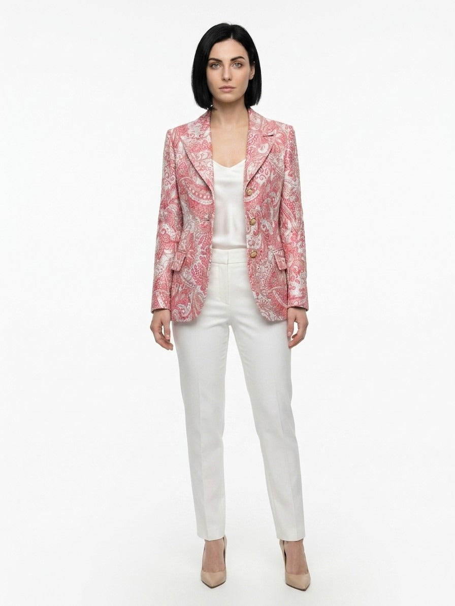 Dolce & Gabbana Multicolor Metallic Fibre Jacket - Exquisite Luxury