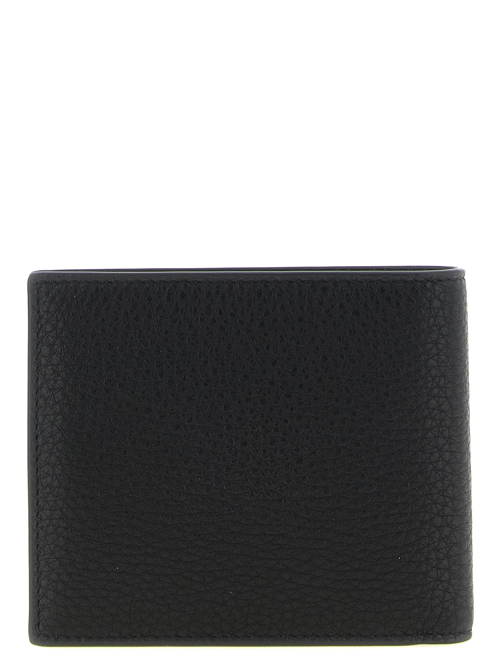 Elevate your elegance with the Balenciaga Black Calfskin Wallet, a masterpiece of Italian craftsmanship that embodies sophistication and timeless luxury.
