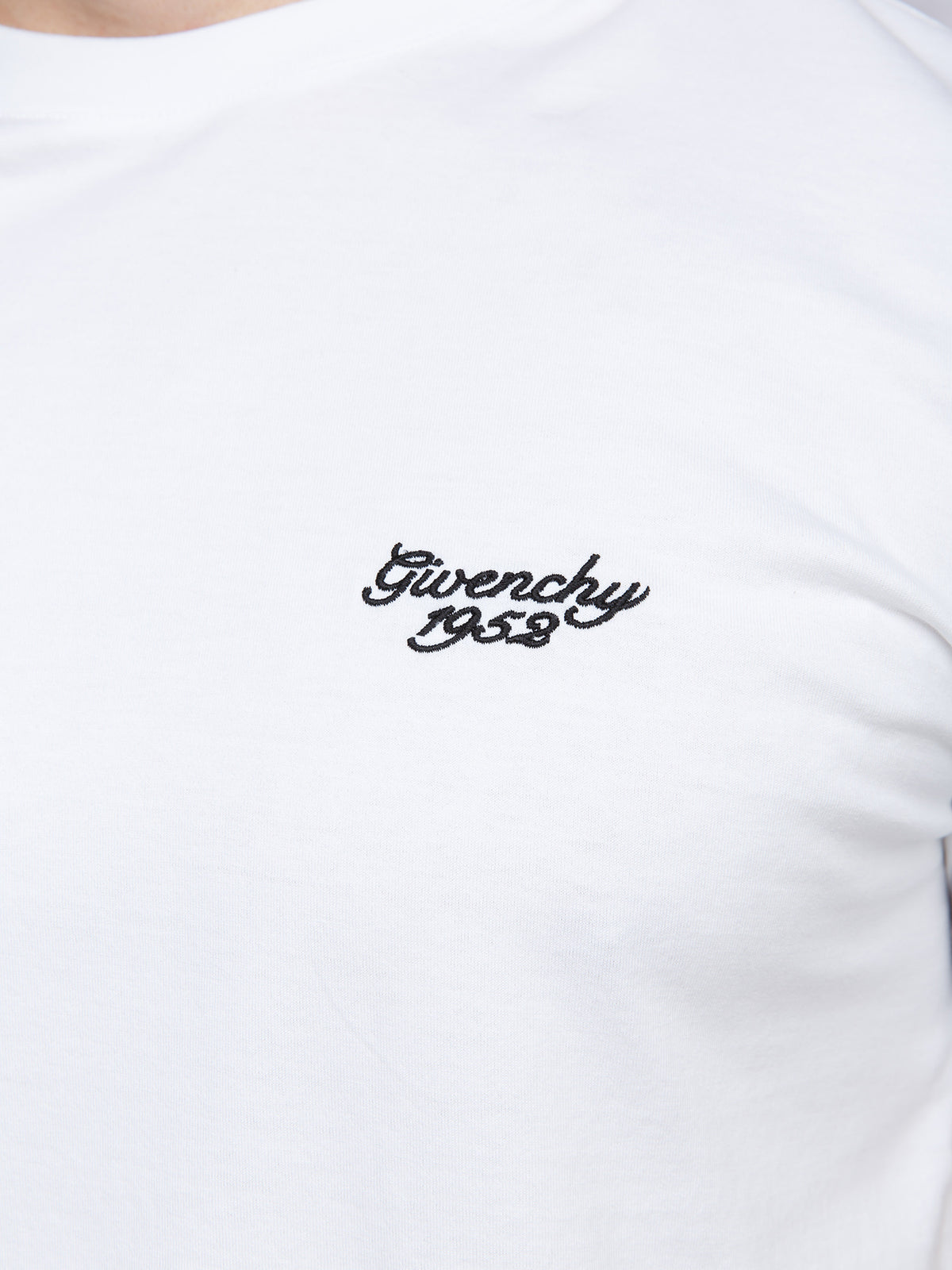 Givenchy White Cotton T-Shirt