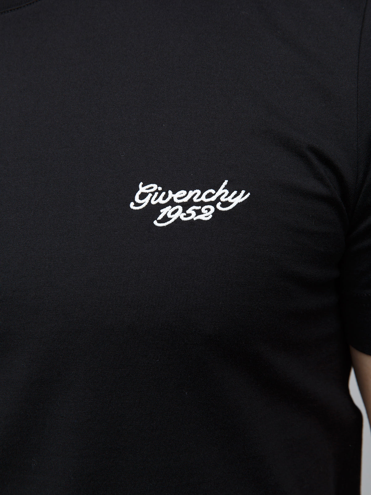 Givenchy Black Cotton T-Shirt