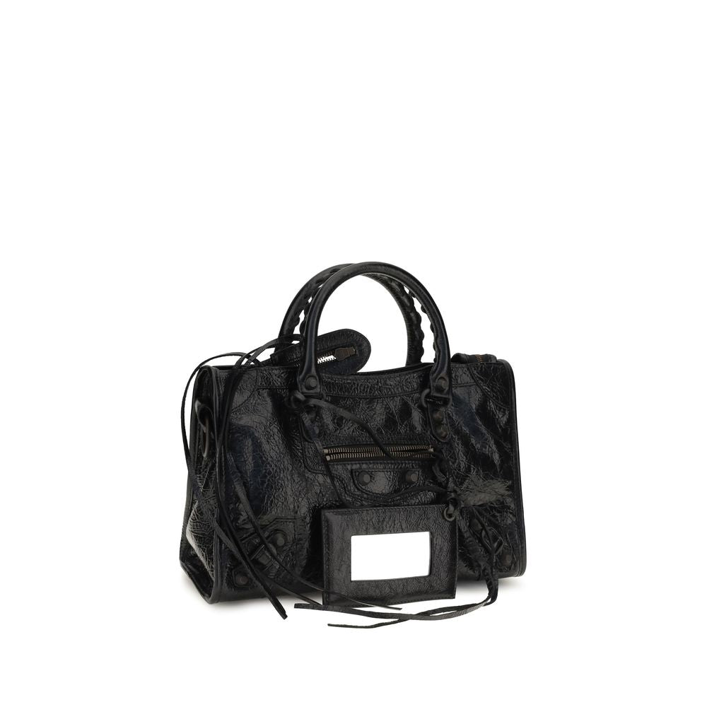 Balenciaga Black Lamb Ovis Aries Handbag - Luxury Redefined