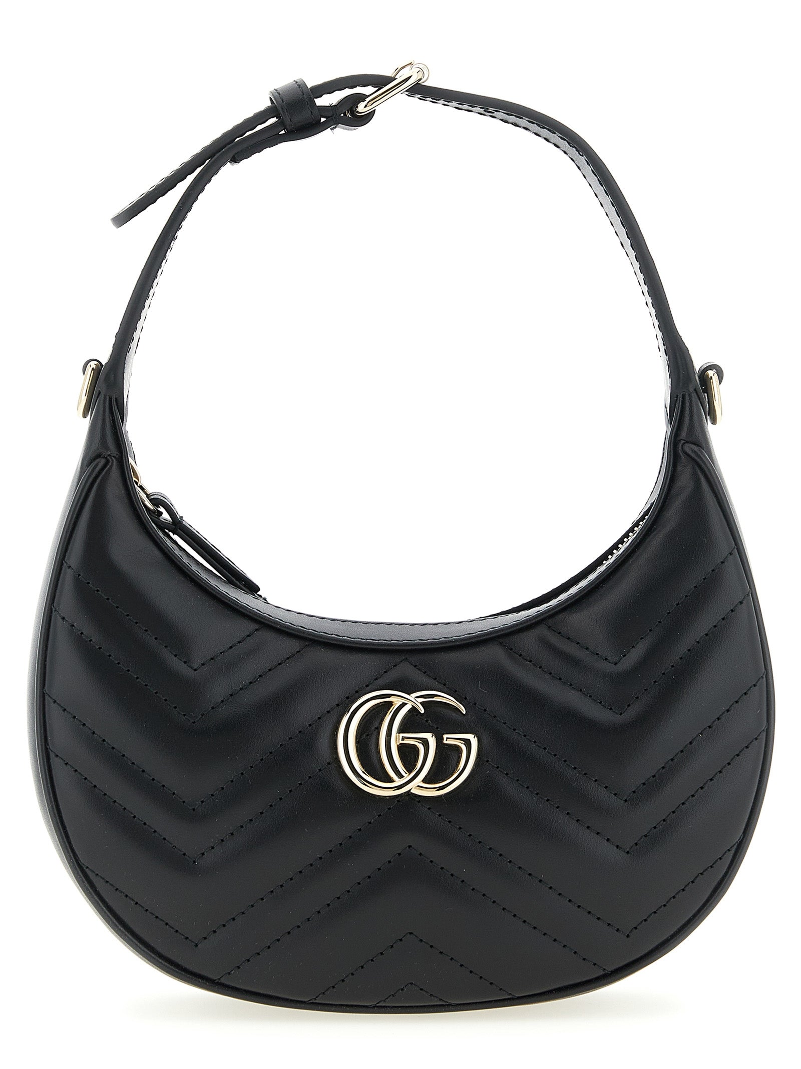 Gucci Black Calfskin Shoulder Bag - Timeless Luxury Redefined