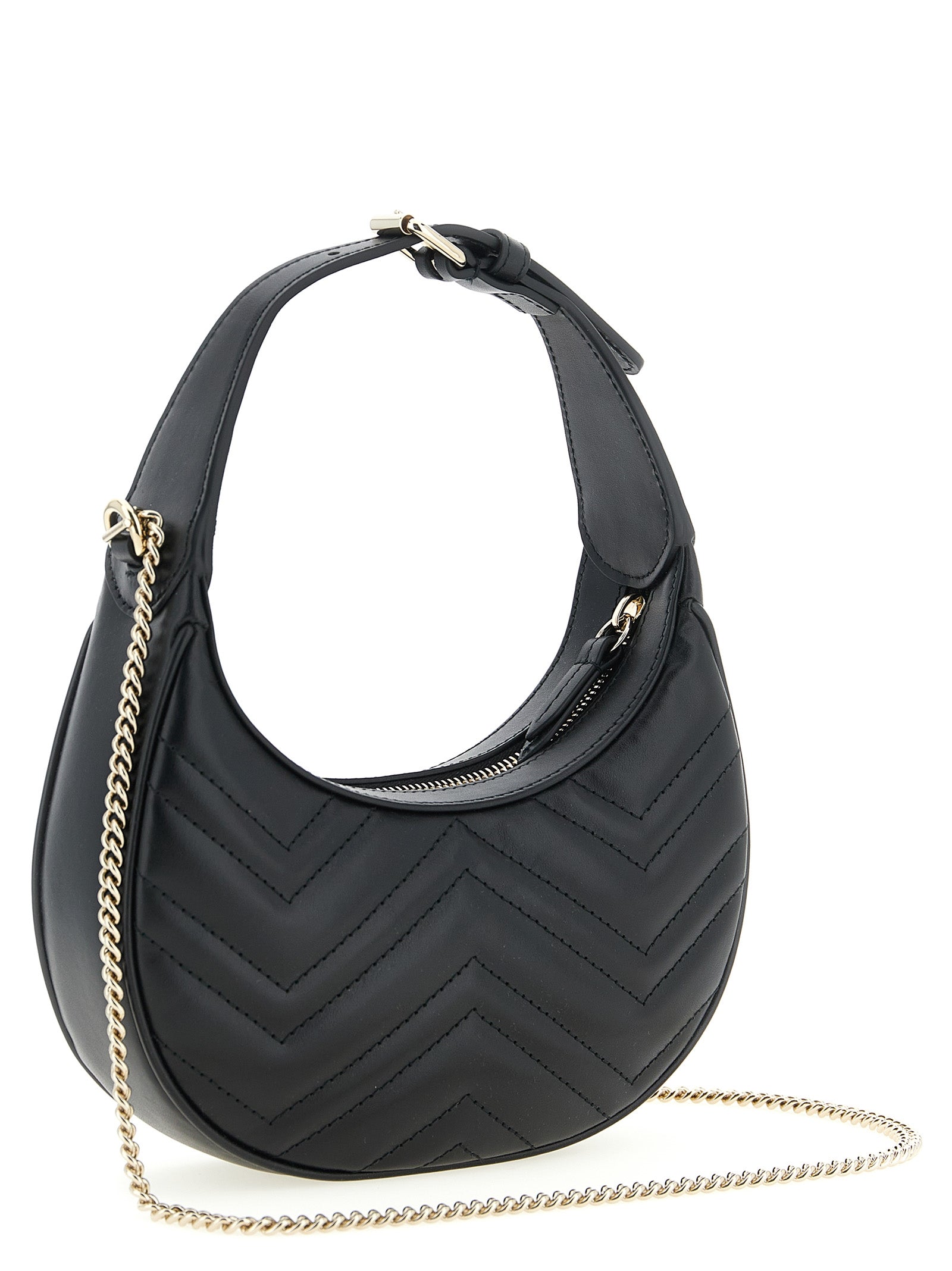 Gucci Black Calfskin Shoulder Bag - Timeless Luxury Elegance