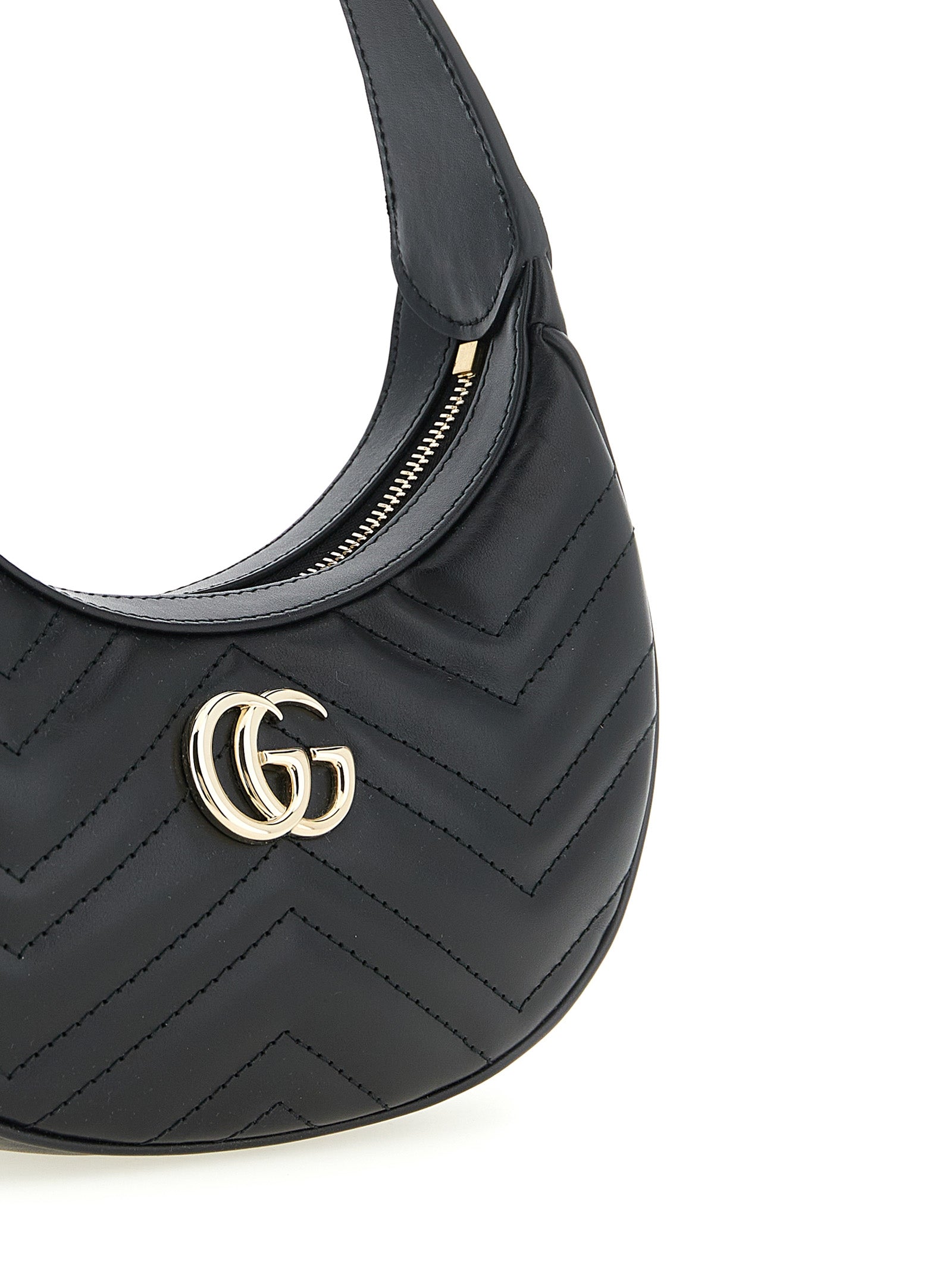 Gucci Black Calfskin Shoulder Bag