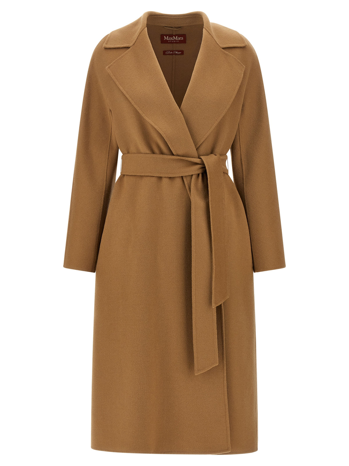 Max Mara Beige Virgin Wool Coat - Timeless Luxury Elegance