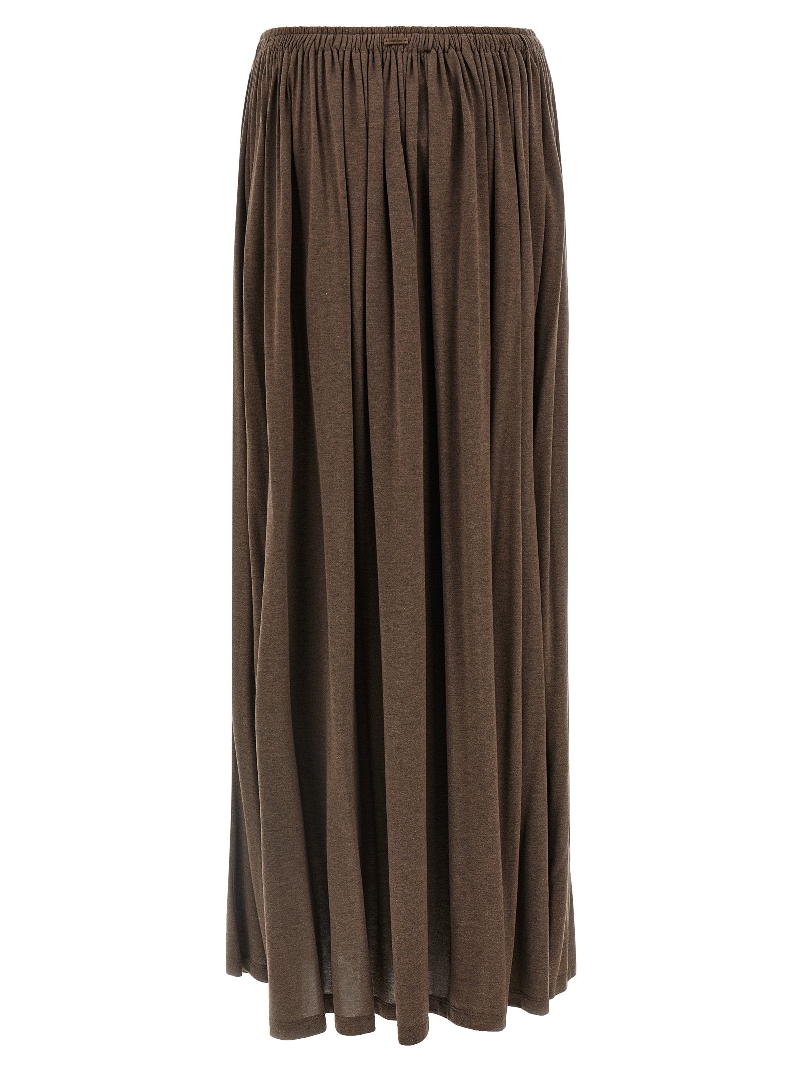 Max Mara Brown Lyocell Mini Skirt - Timeless Luxury Elegance