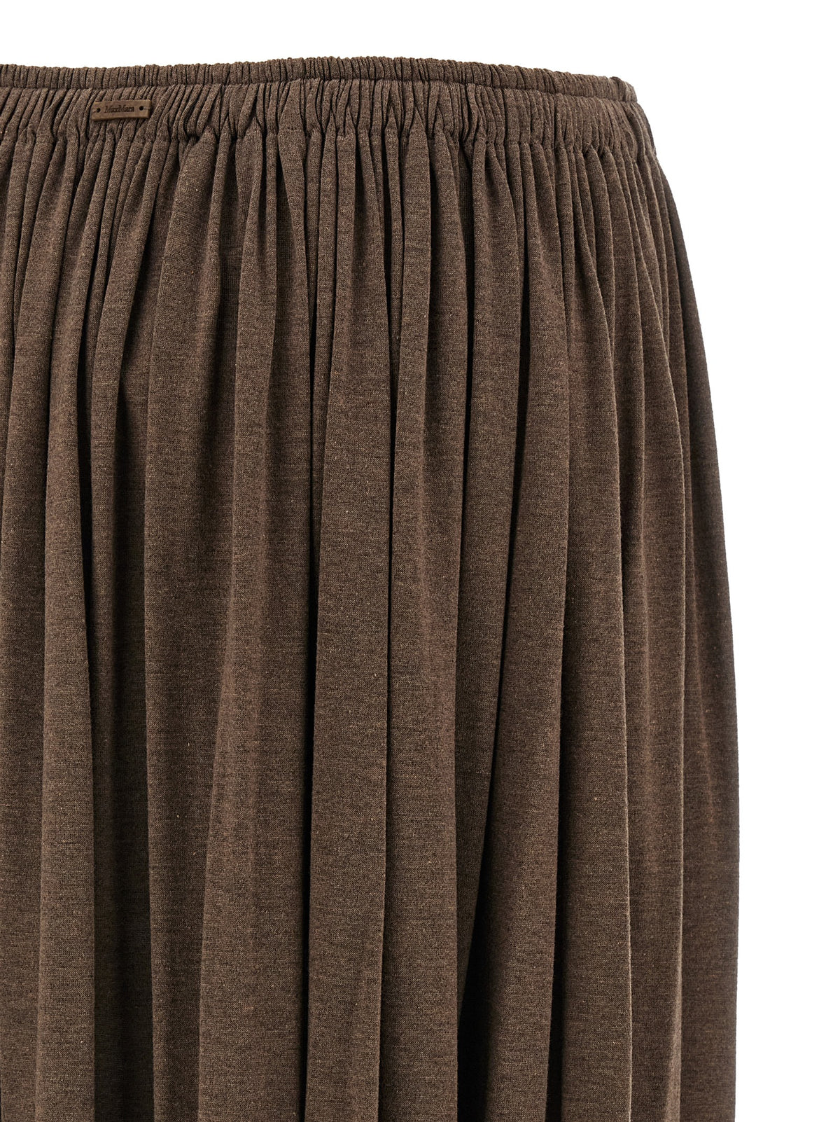 Max Mara Brown Lyocell Mini Skirt - Timeless Luxury Elegance