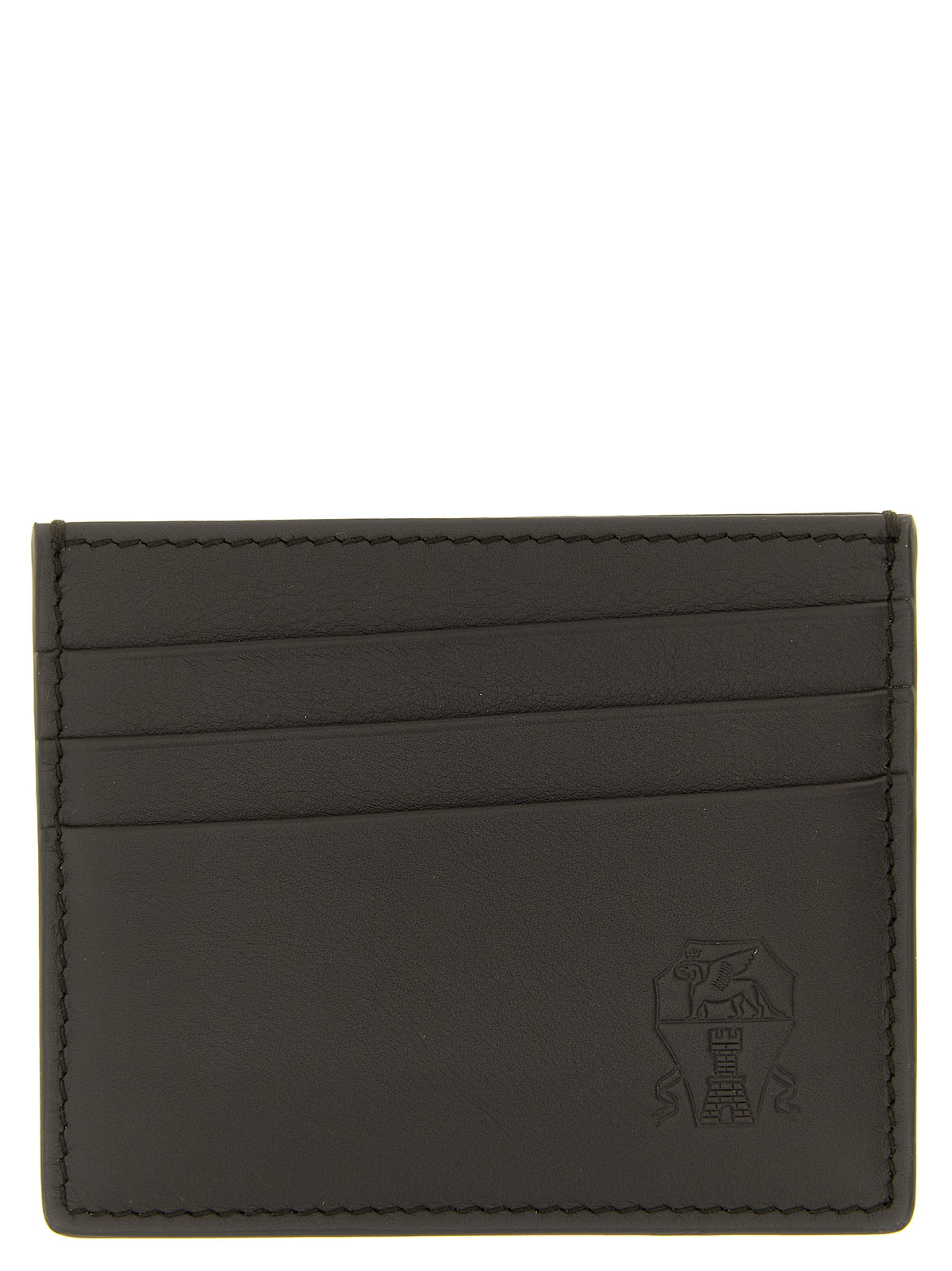 Brunello Cucinelli Black Calfskin Cardholder - Luxury Redefined