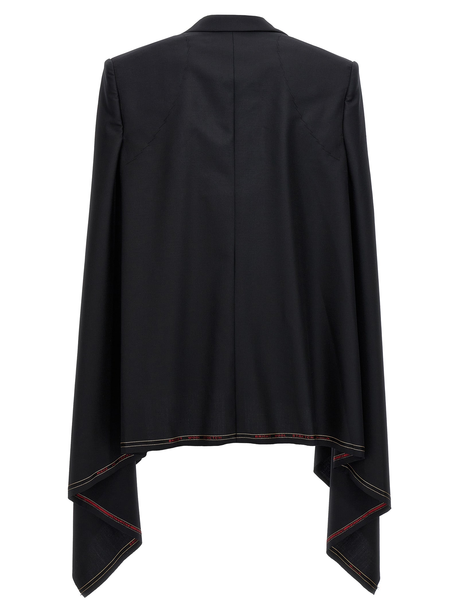 Junya Watanabe Black Wool Coat