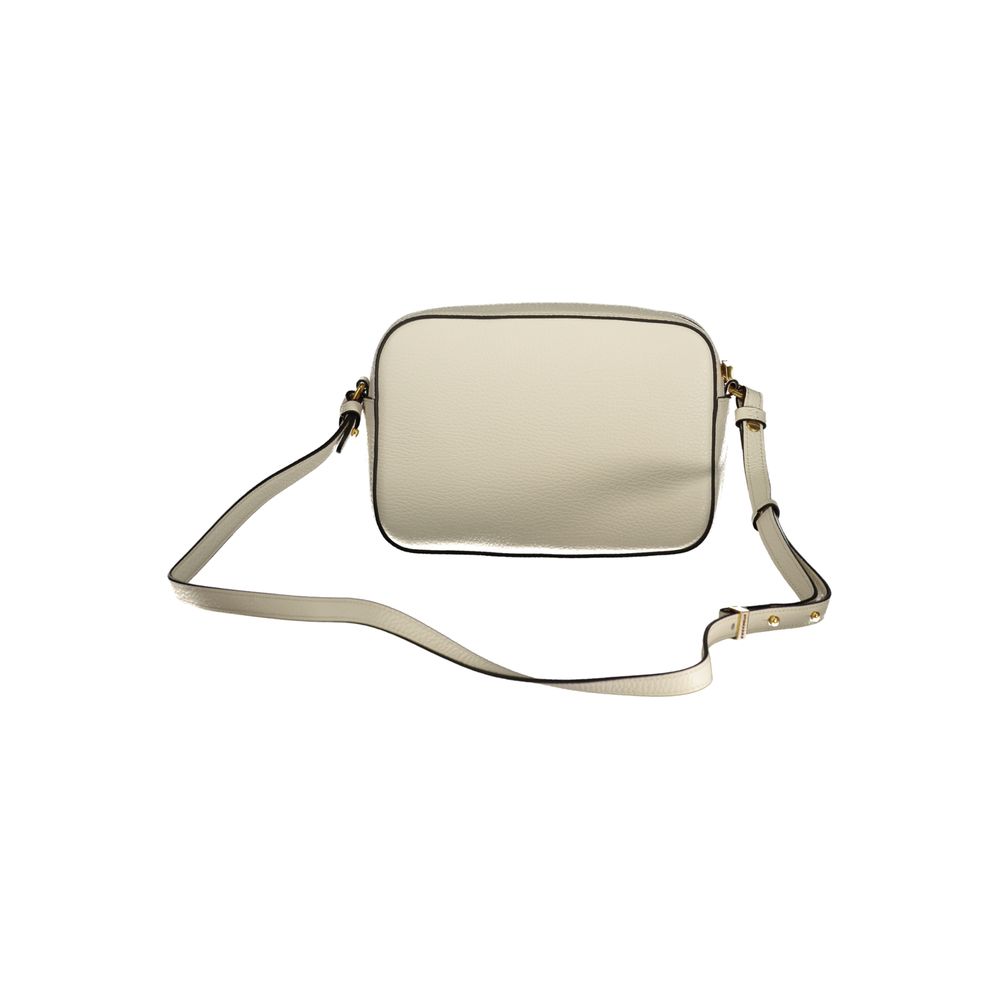 Coccinelle White Leather Women's Bag - Timeless Italian Elegance