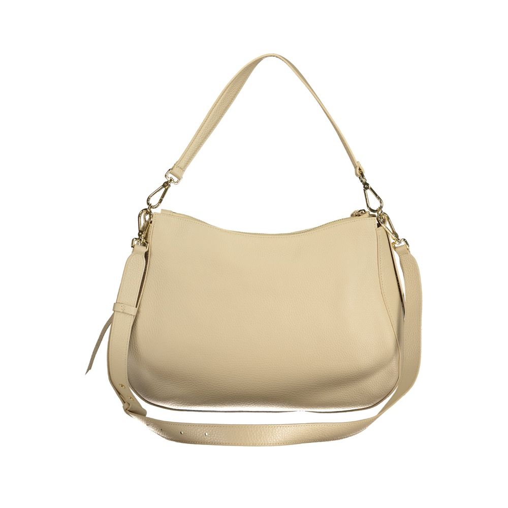Coccinelle Nory Bag - Exquisite Beige Leather Luxury Handbag