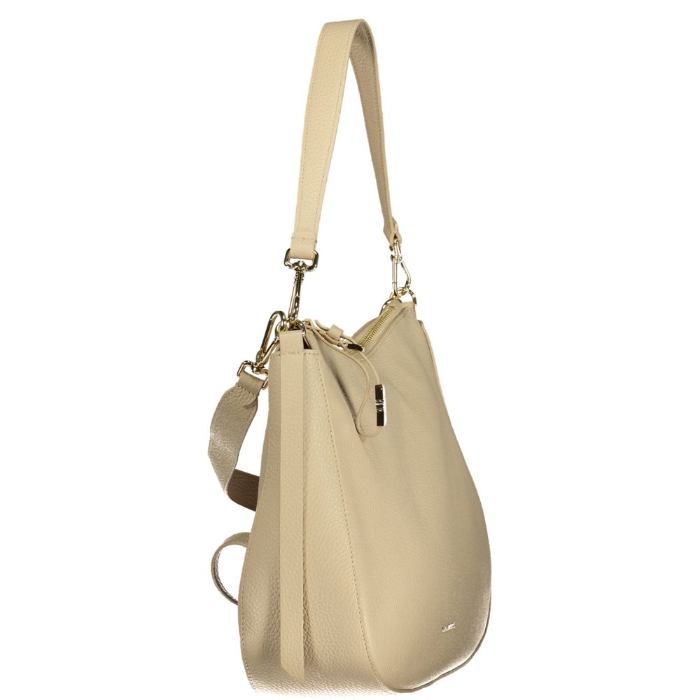 Coccinelle Nory Bag - Exquisite Beige Leather Luxury Handbag