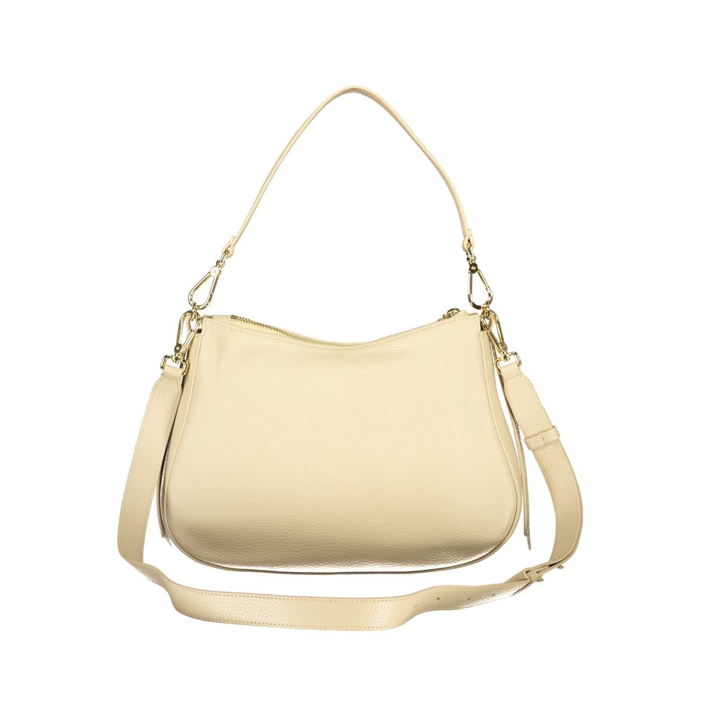 Coccinelle NORY BAG - Exquisite Beige Leather Handbag