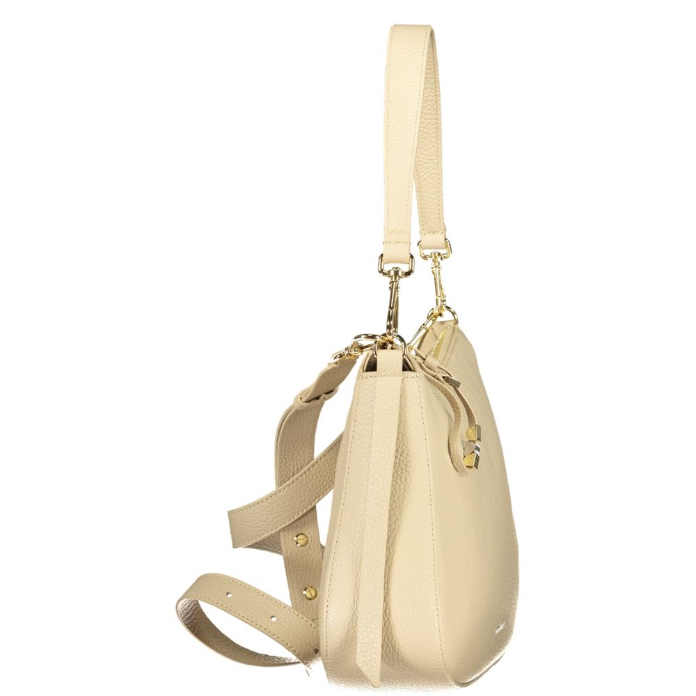 Coccinelle NORY BAG - Exquisite Beige Leather Handbag