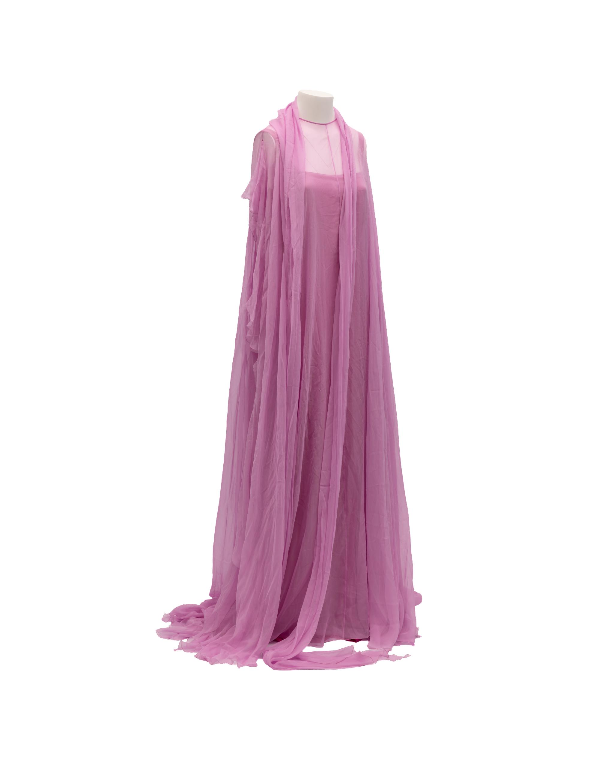 Valentino Garavani Pink Sleeveless Maxi Dress - Exquisite Elegance