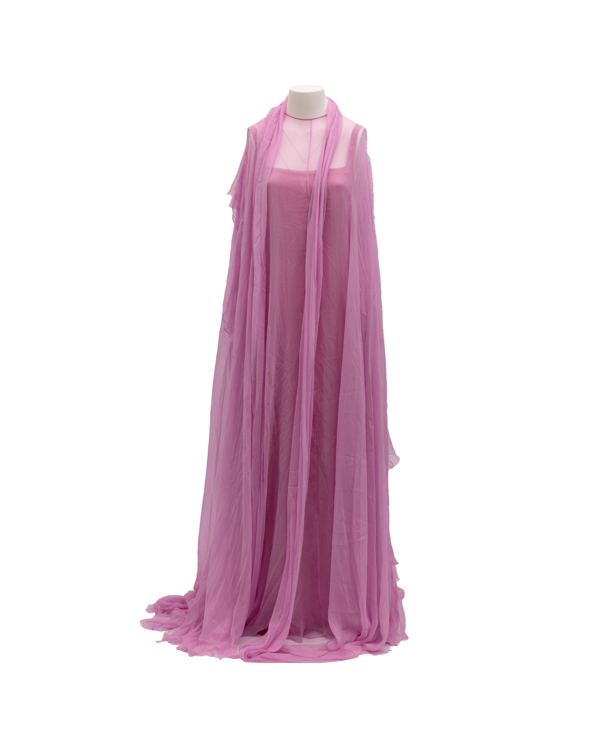 Valentino Garavani Pink Sleeveless Maxi Dress - Exquisite Elegance