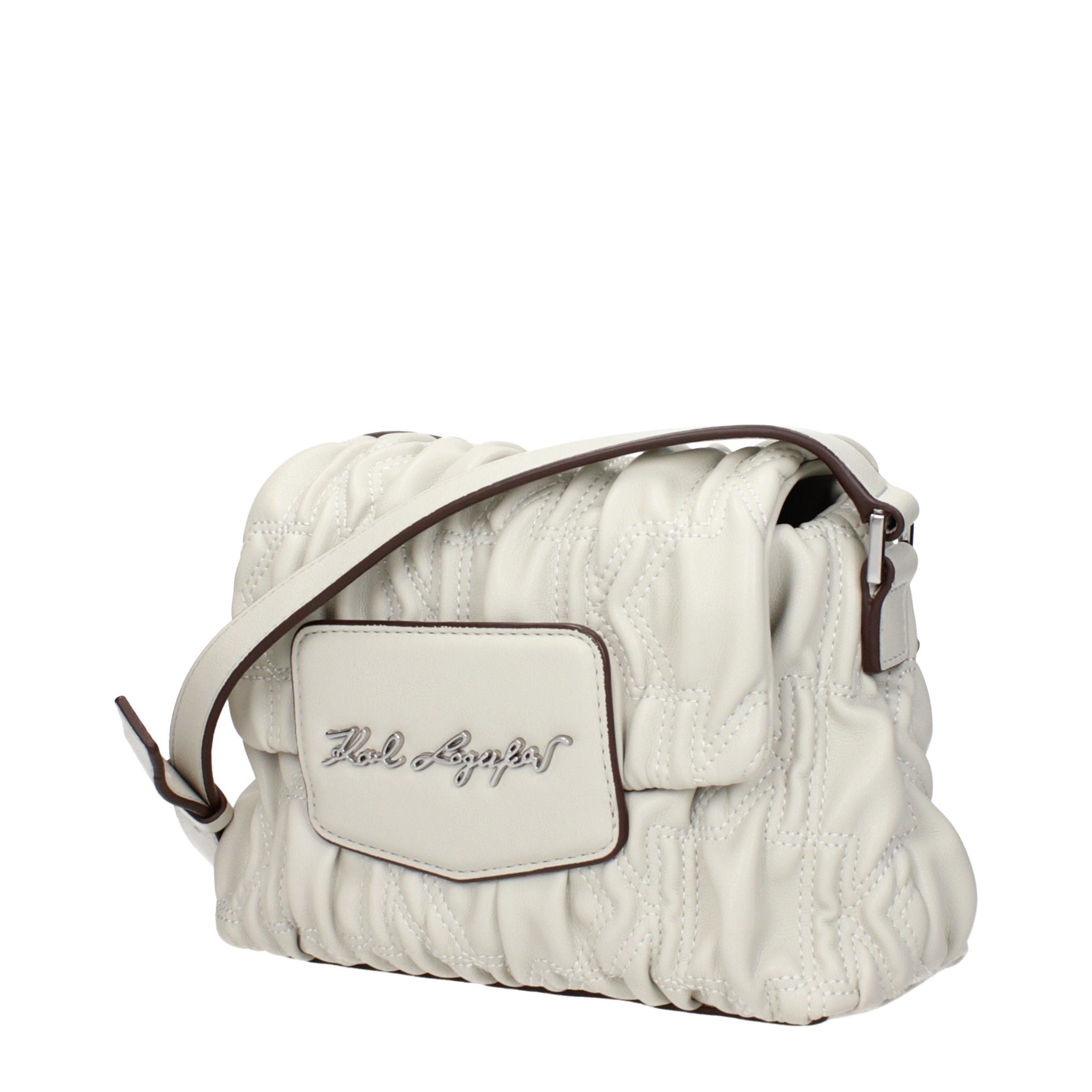 Karl Lagerfeld Gray Crossbody Bag - Exquisite Luxury Accessory