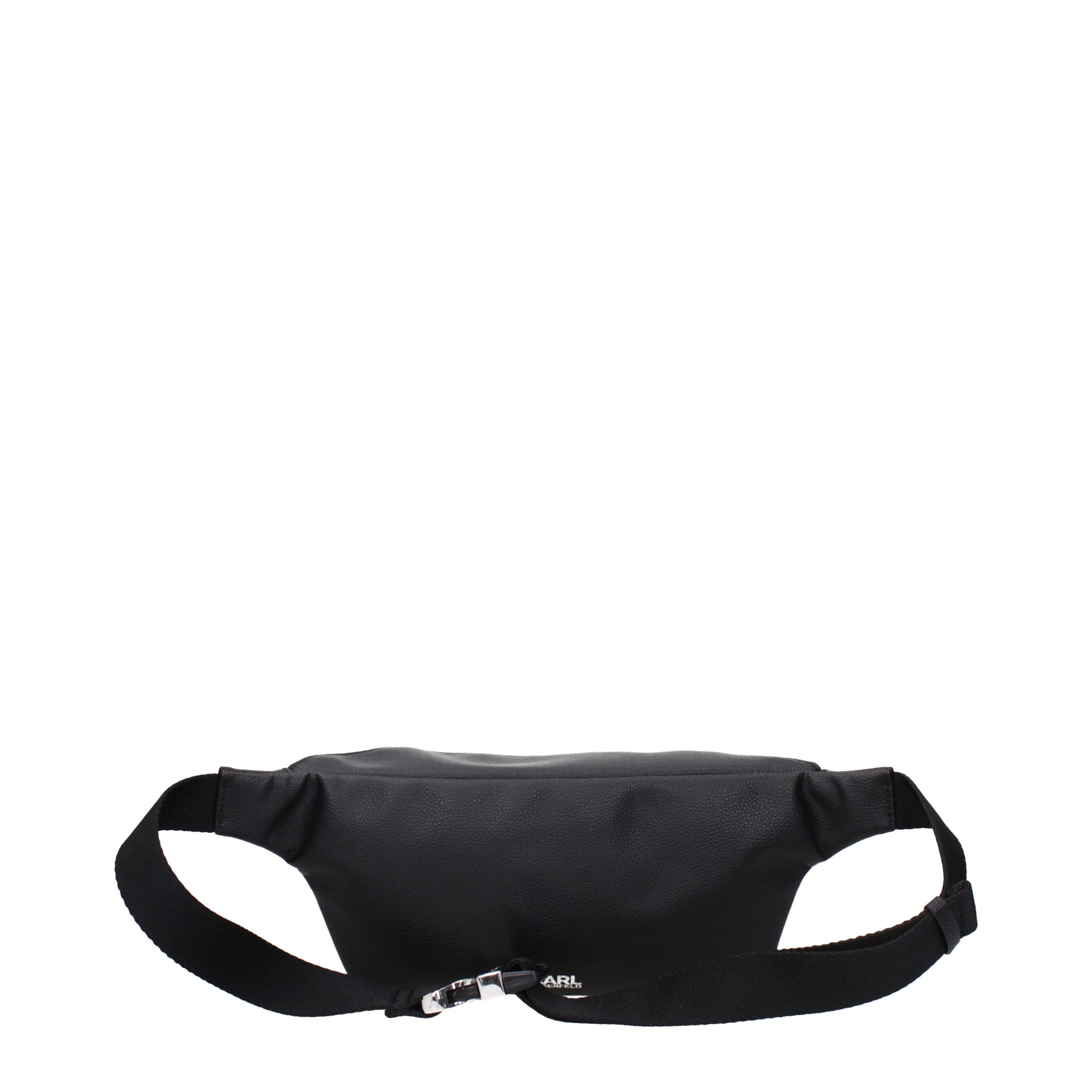 Karl Lagerfeld Black Leather Backpack - Timeless Luxury Redefined