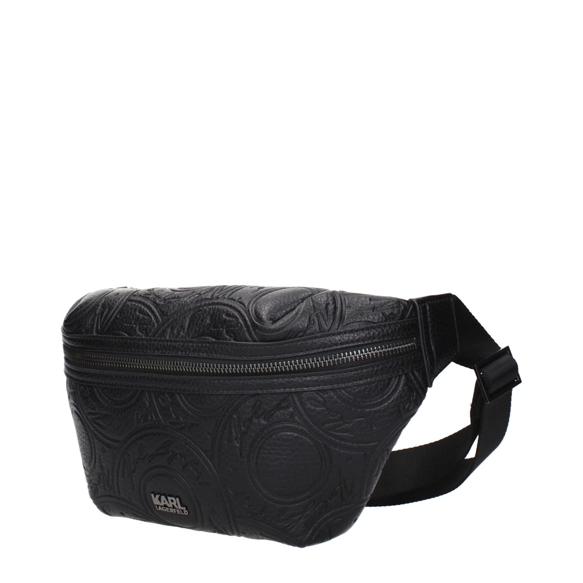 Karl Lagerfeld Black Polyethylene Backpack - Luxury Redefined