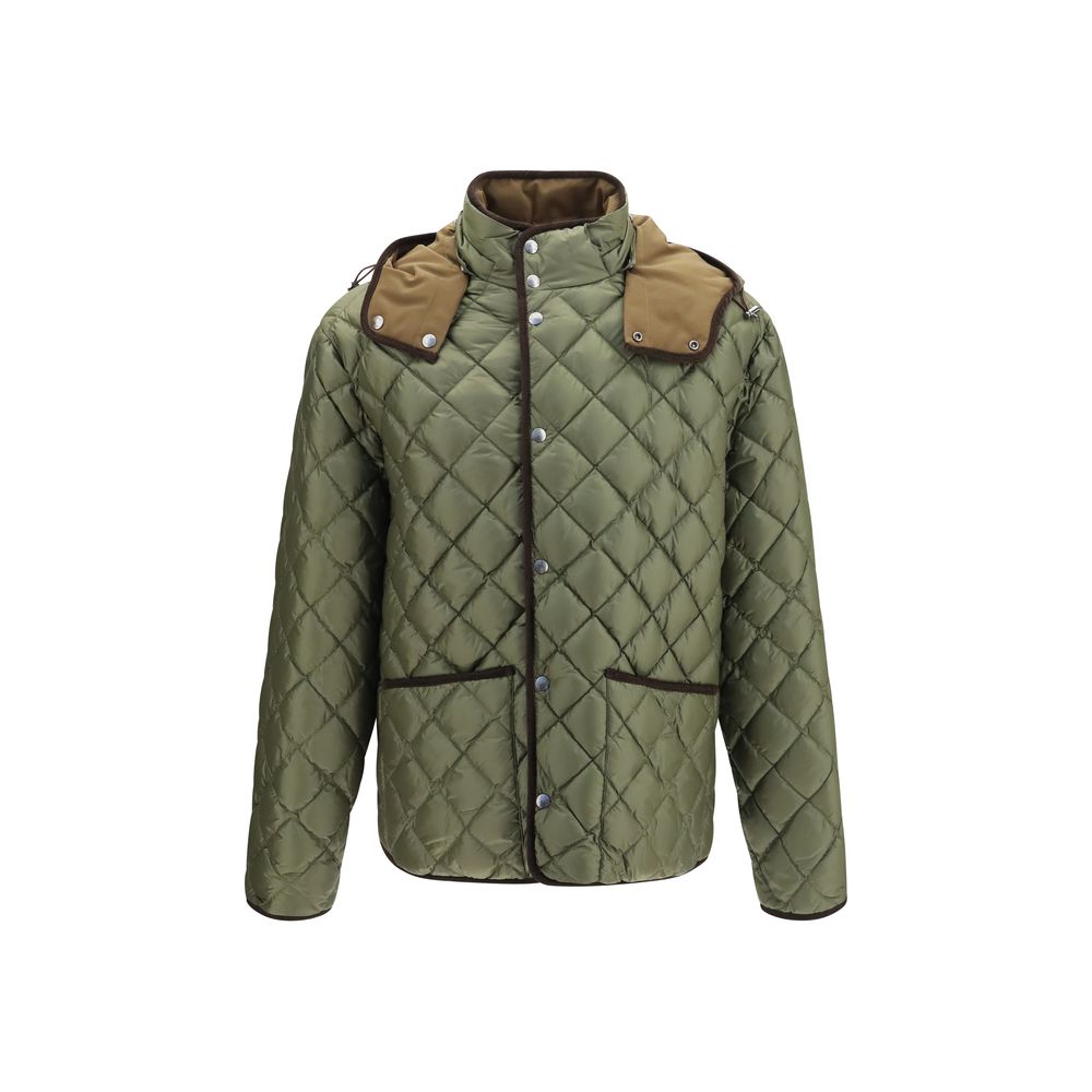 Elevate your style with the Moncler Multicolor Polyamide Full-Length Jacket, a masterpiece of contemporary design and luxurious materials, perfect for discerning tastes.