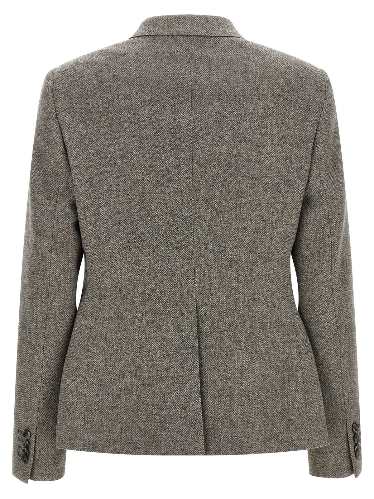 Experience the allure of the Tagliatore Gray Virgin Wool Blazer, a masterpiece of Italian craftsmanship, blending luxury and sophistication for the discerning individual.