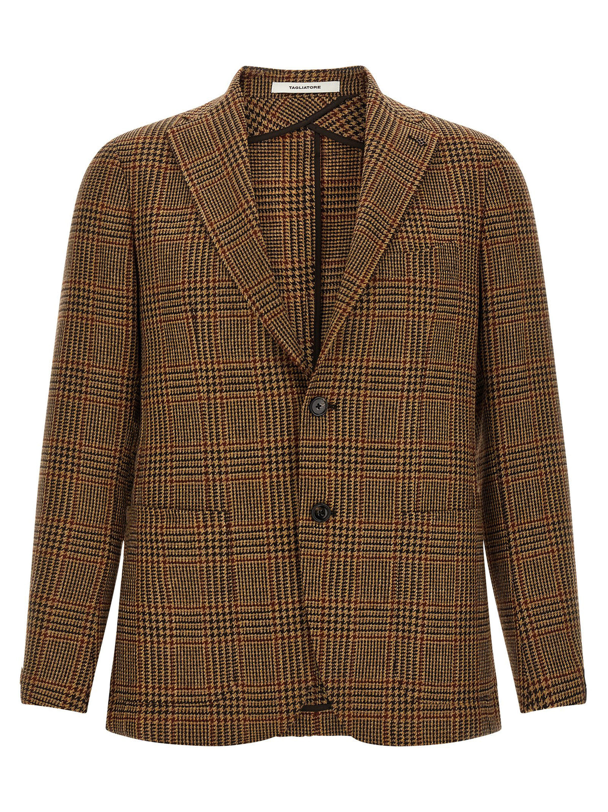 Tagliatore Brown Virgin Wool Blazer - Timeless Luxury Tailoring