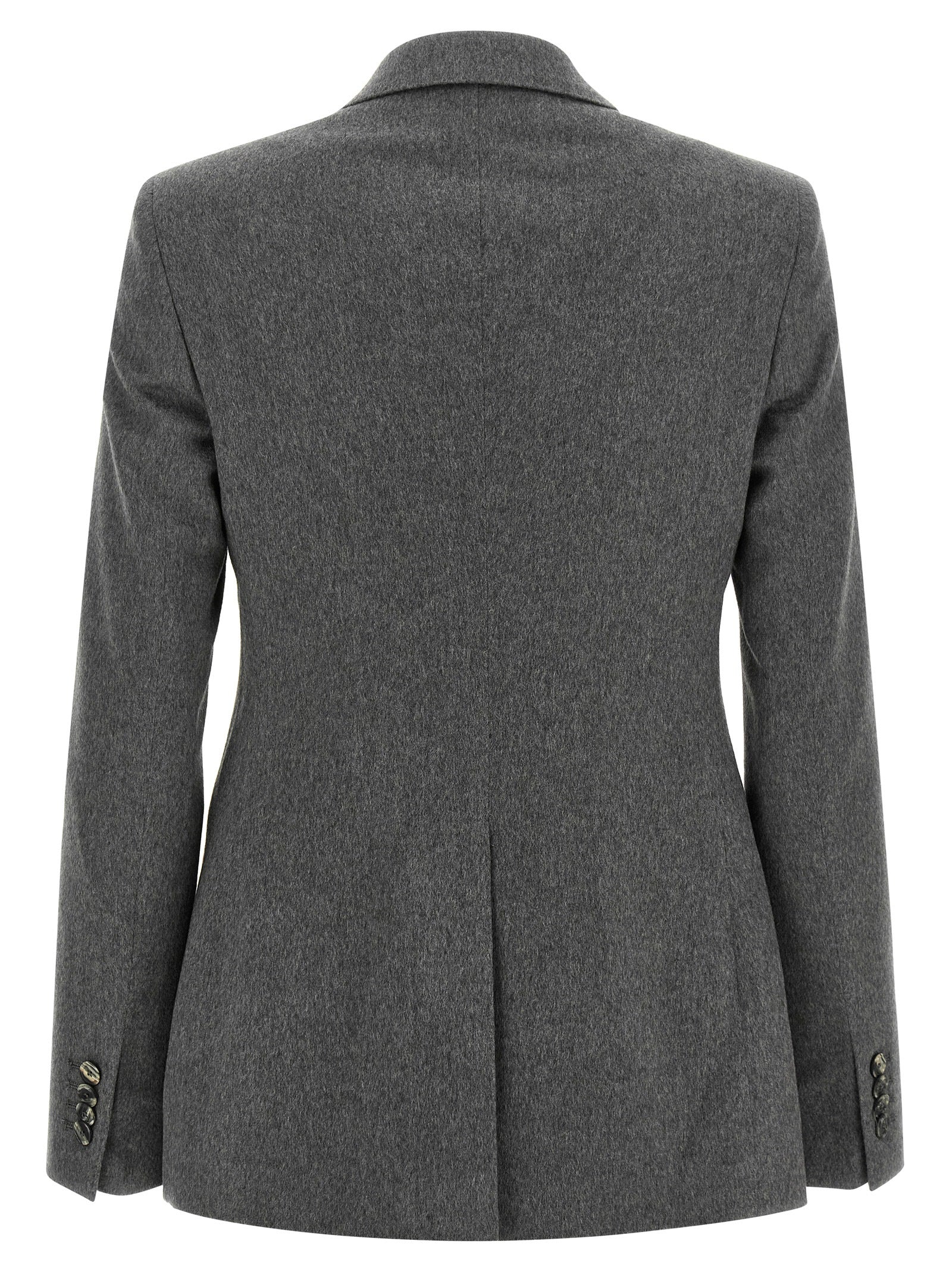 Tagliatore Gray Cashmere Blazer - Timeless Luxury Redefined