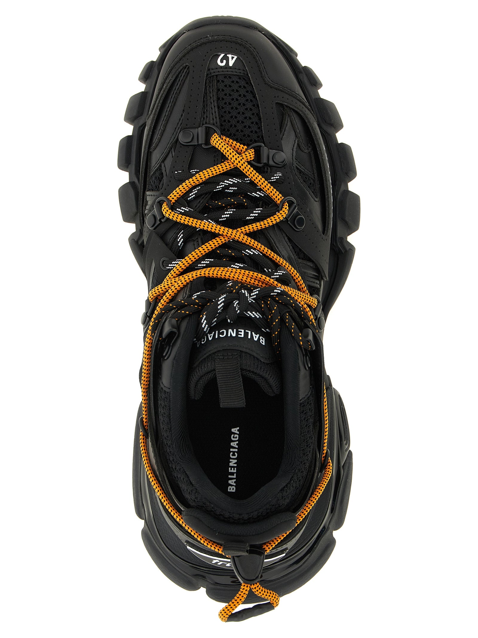 Balenciaga Black Polyethylene Athletic Sneakers - Luxury Redefined