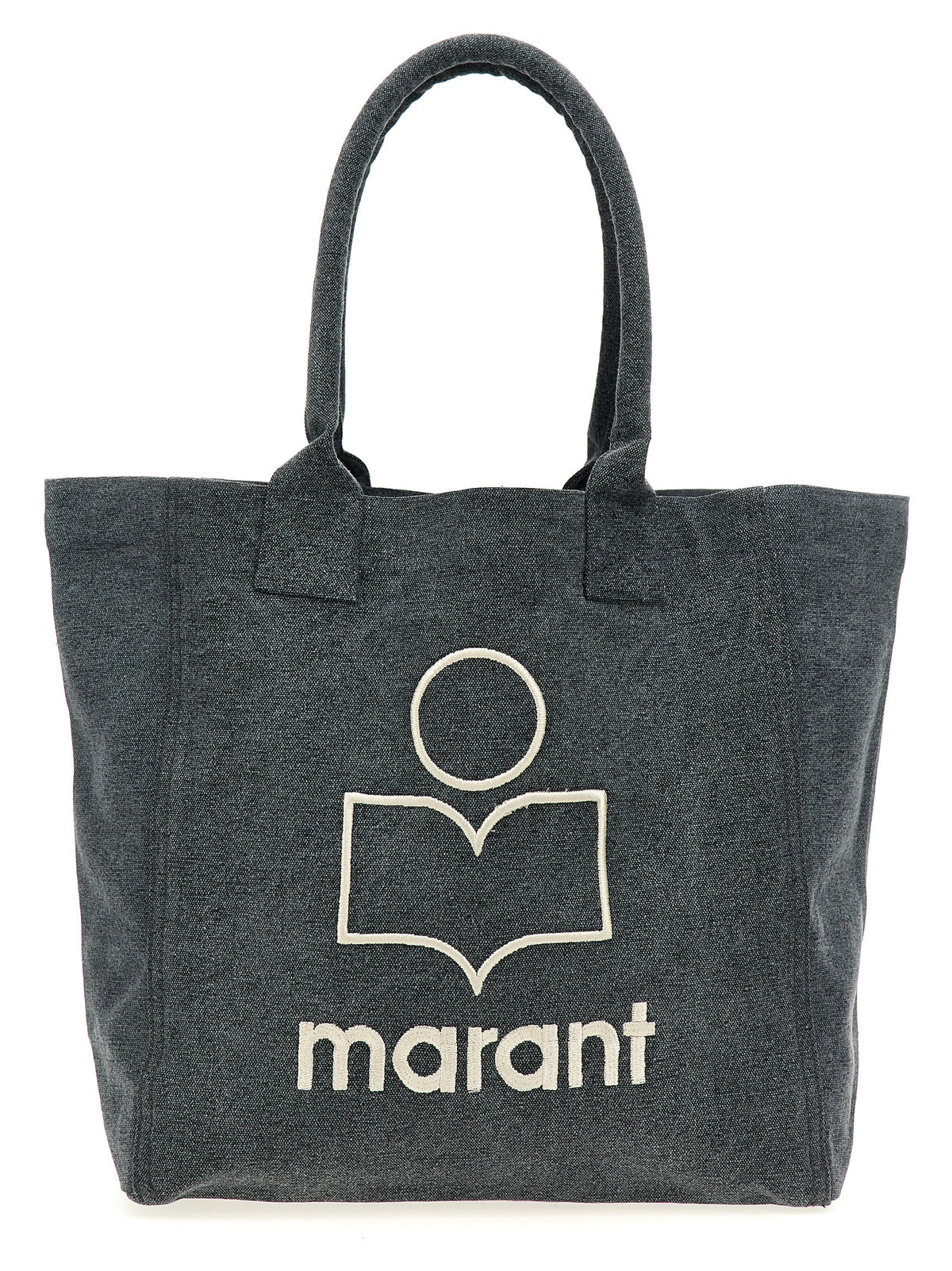 Isabel Marant Black Cotton Tote Bag - Luxury Elegance Redefined