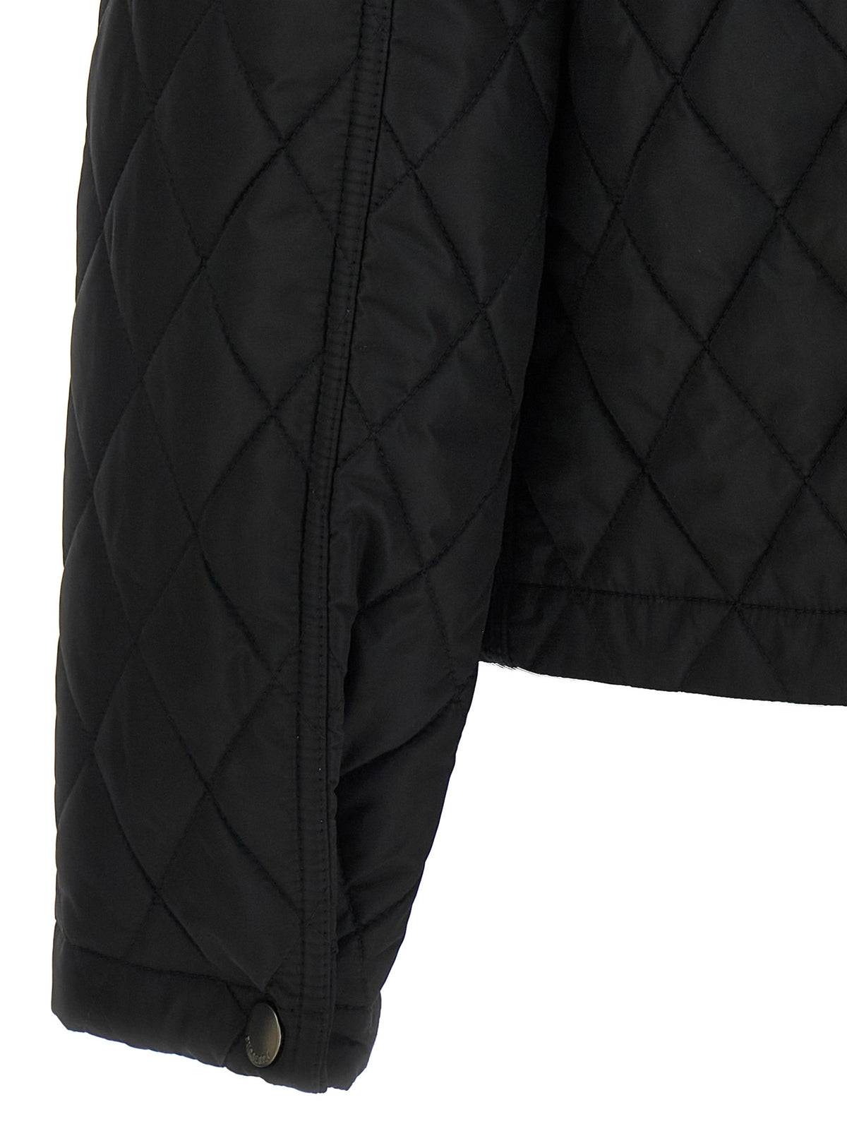 Burberry Black Polyamide Full-Length Jacket - Timeless Luxury Outerwear