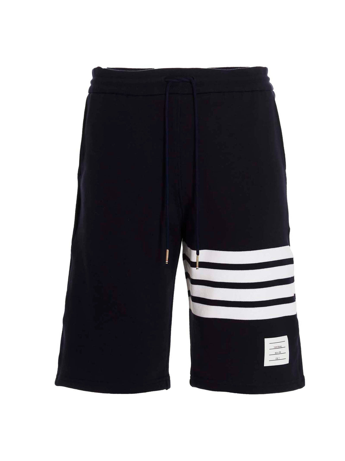Thom Browne Blue Cotton Bermuda Shorts - Effortless Luxury Style