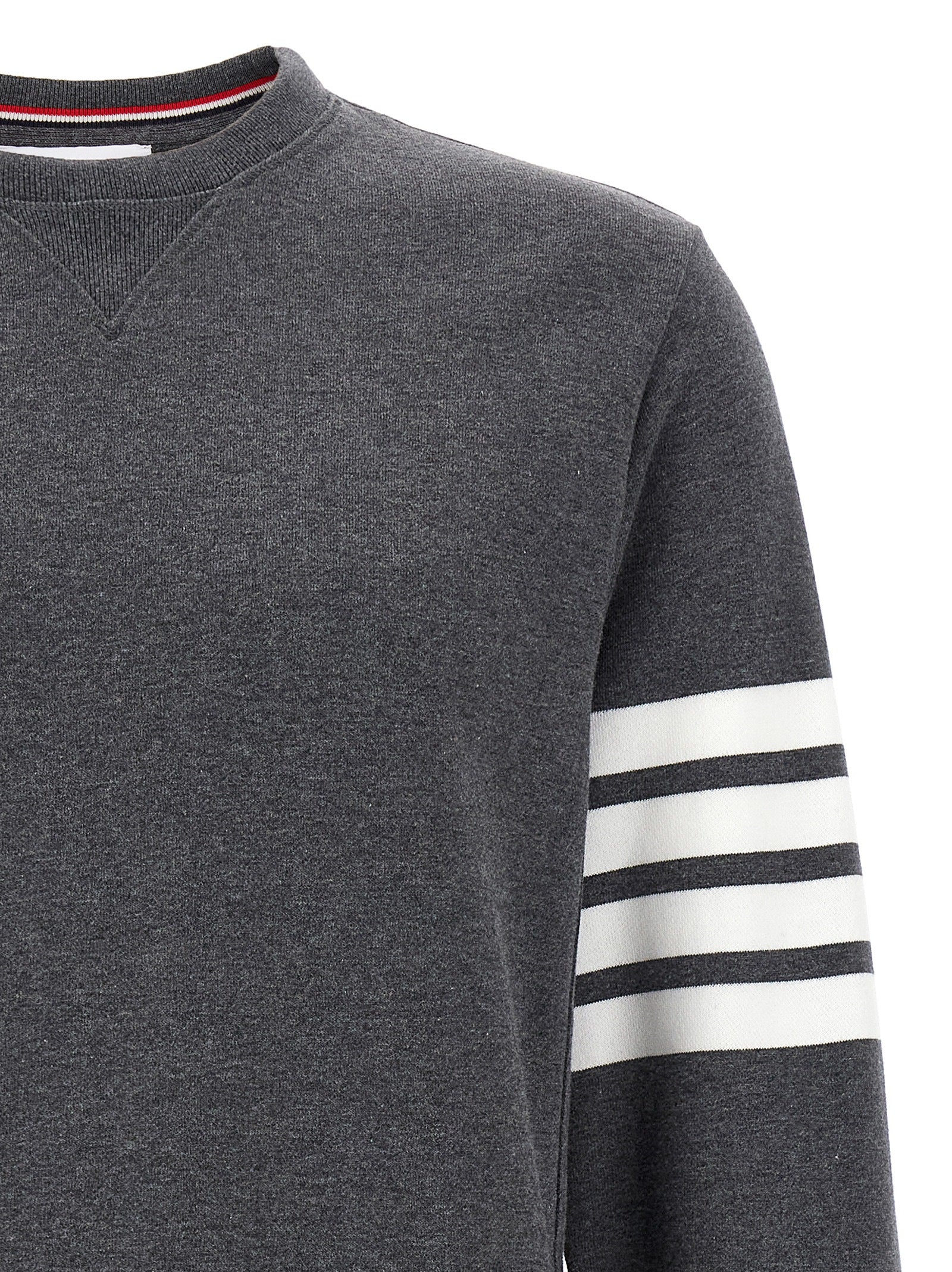 Thom Browne Gray Cotton Sweatshirt - Elevate Your Style